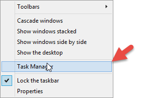 Open Task Manager Open Task Manager