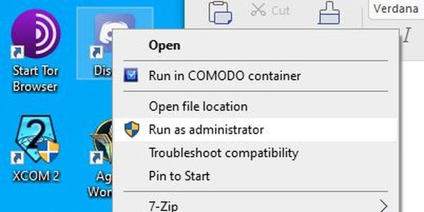 Open With Administrator Discord Open With Administrator Discord