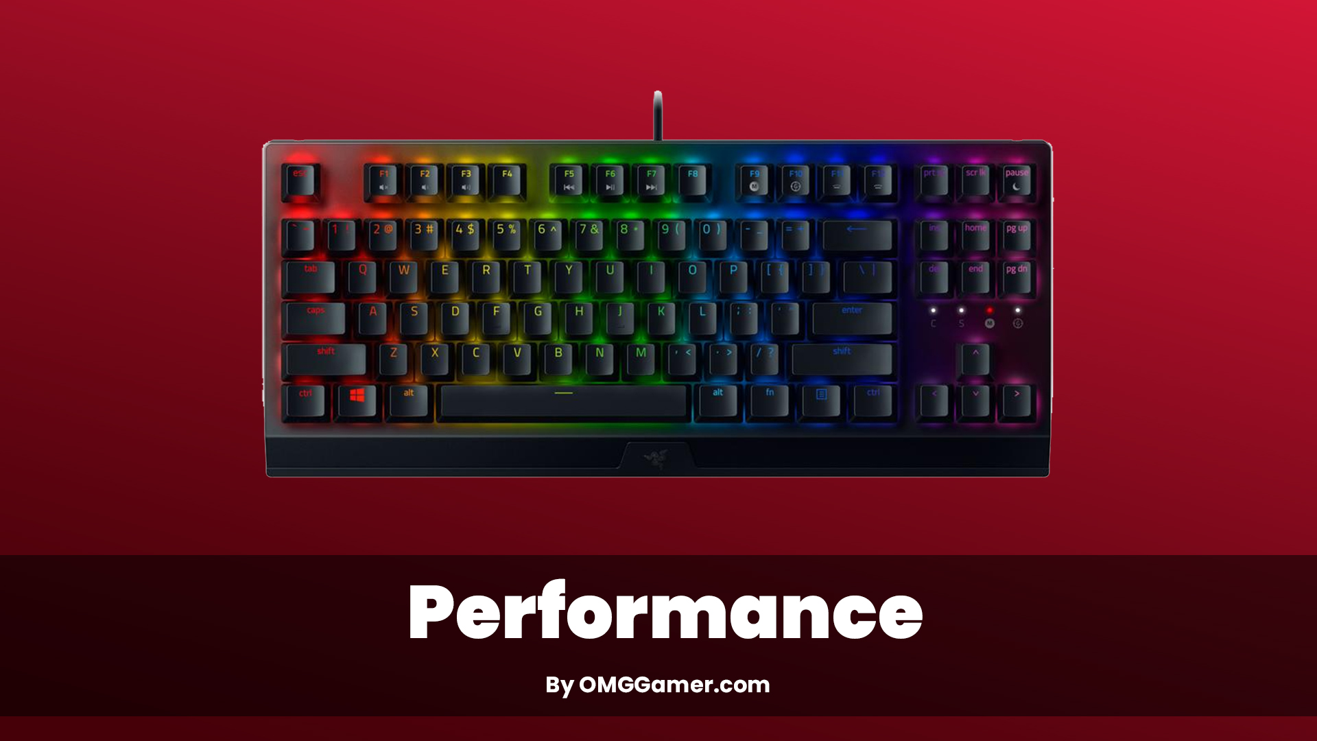 Razer BlackWidow v4 Pro Keyboard Performance Razer BlackWidow v4 Pro Keyboard Performance