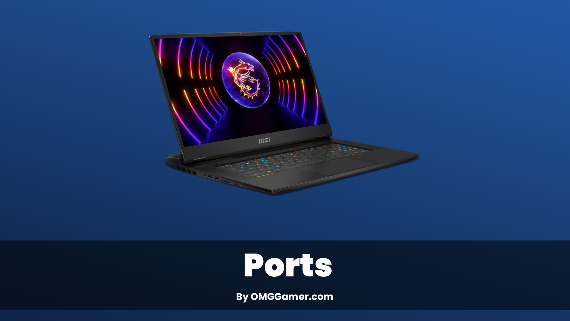 MSI GT77 Titan Ports MSI GT77 Titan Ports