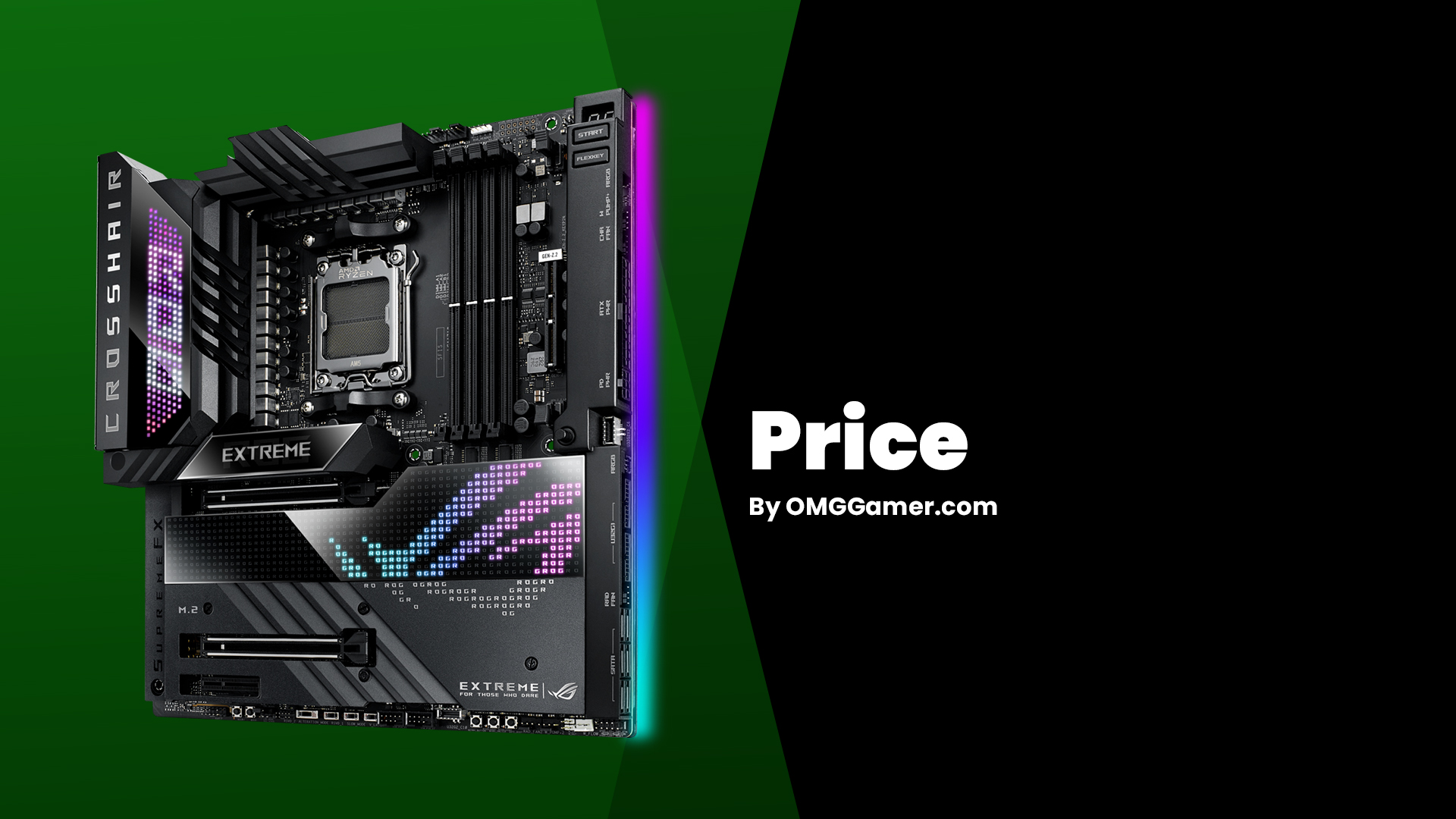 Asus ROG Crosshair X670E Motherboard Price Asus ROG Crosshair X670E Motherboard Price