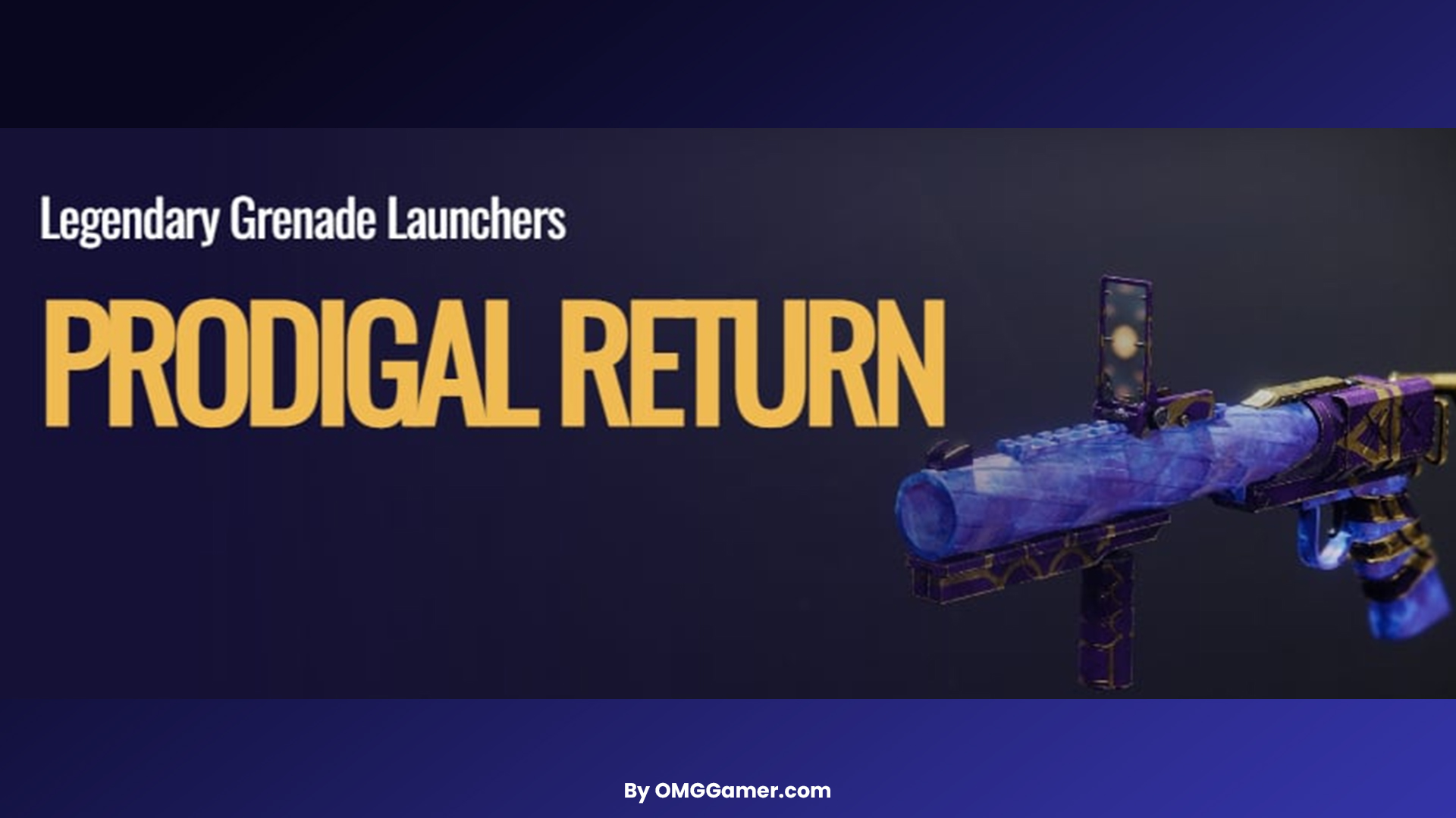 Prodigal Return PvP GOD Roll Prodigal Return PvP GOD Roll