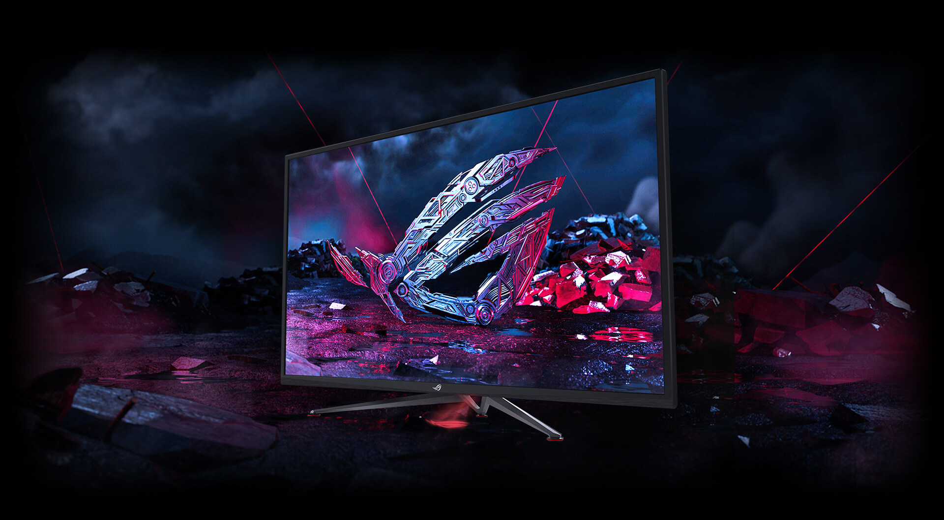 ROG Strix XG438Q: ASUS Gaming Monitors ROG Strix XG438Q: ASUS Gaming Monitors