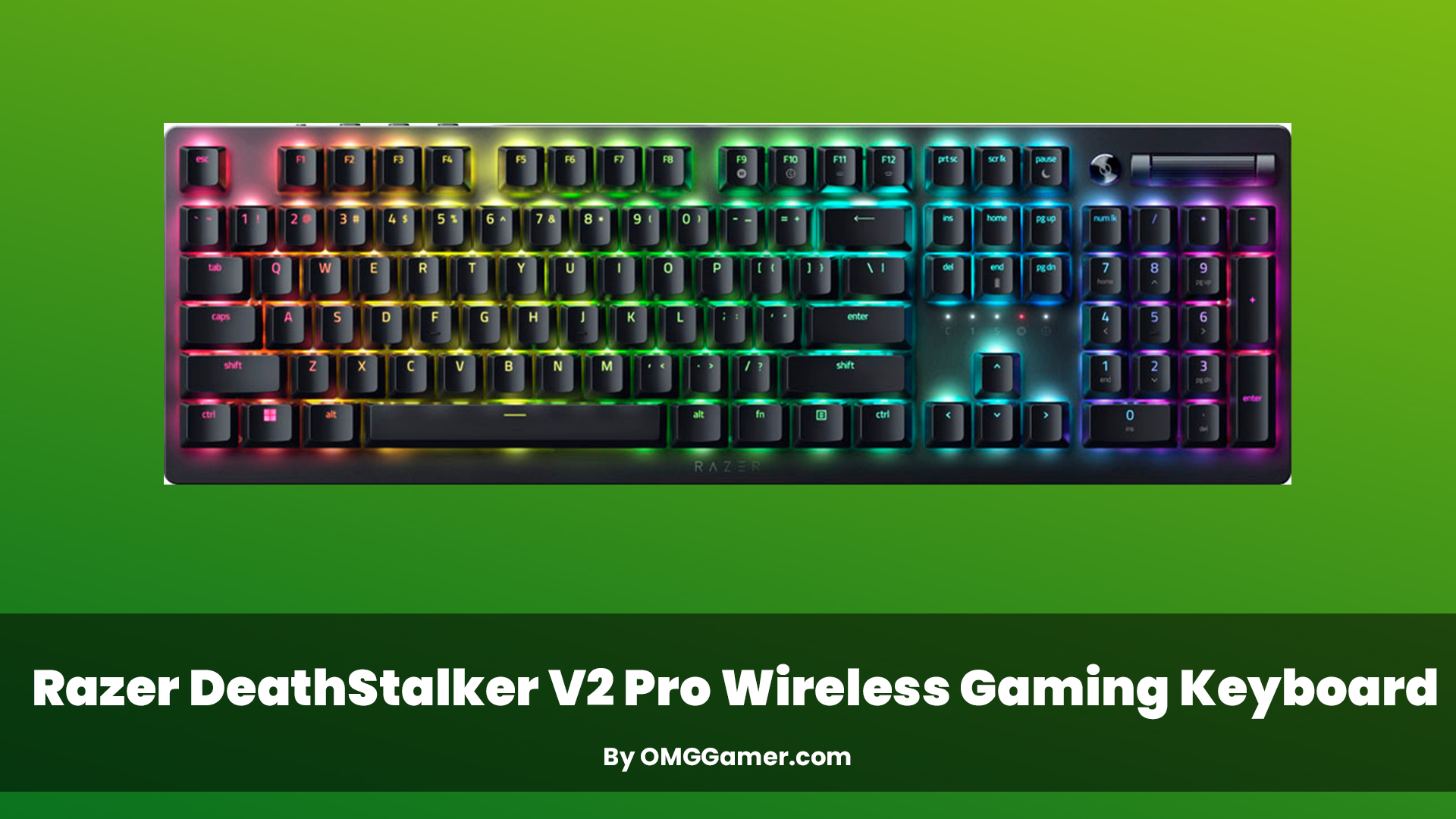 Razer DeathStalker V2 Pro Wireless: Membrane Keyboard Gaming Razer DeathStalker V2 Pro Wireless: Membrane Keyboard Gaming