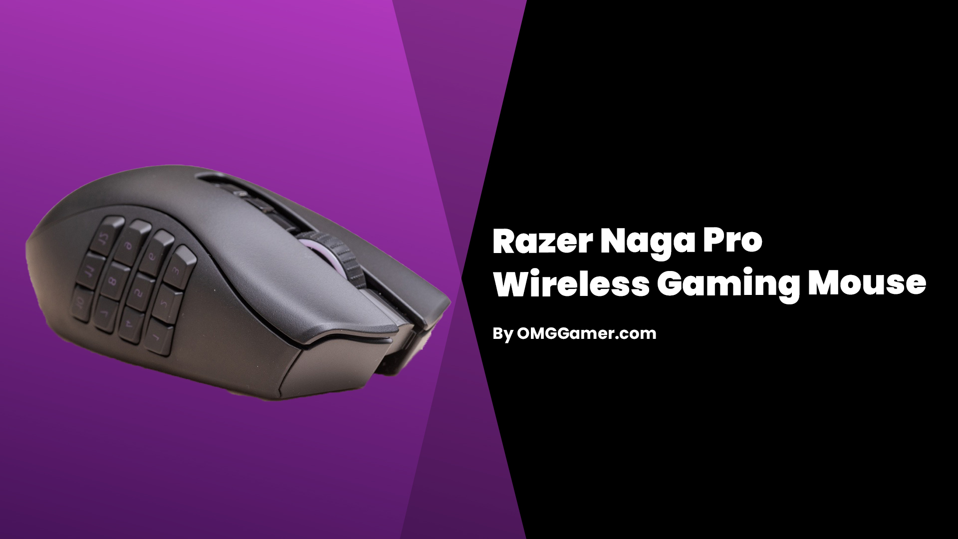 Razer Naga Pro: Best MMO Mouse Razer Naga Pro: Best MMO Mouse