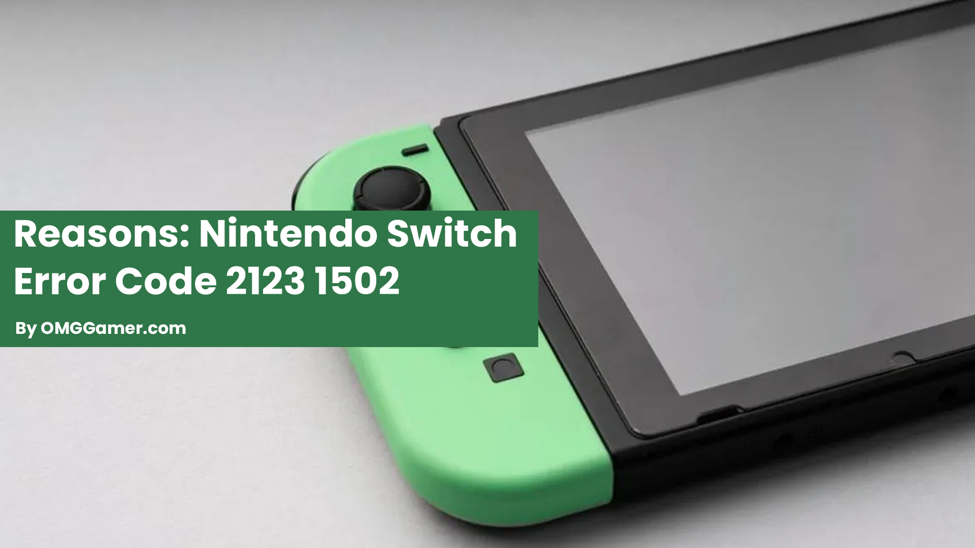 Reasons Nintendo Switch Error Code 2123 1502 Reasons Nintendo Switch Error Code 2123 1502