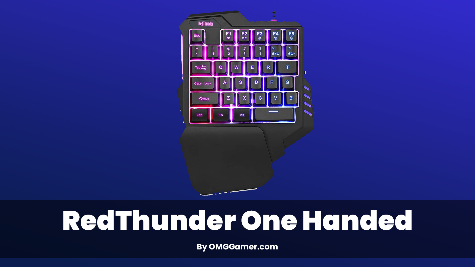 RedThunder One Handed Gaming Keyboard RedThunder One Handed Gaming Keyboard