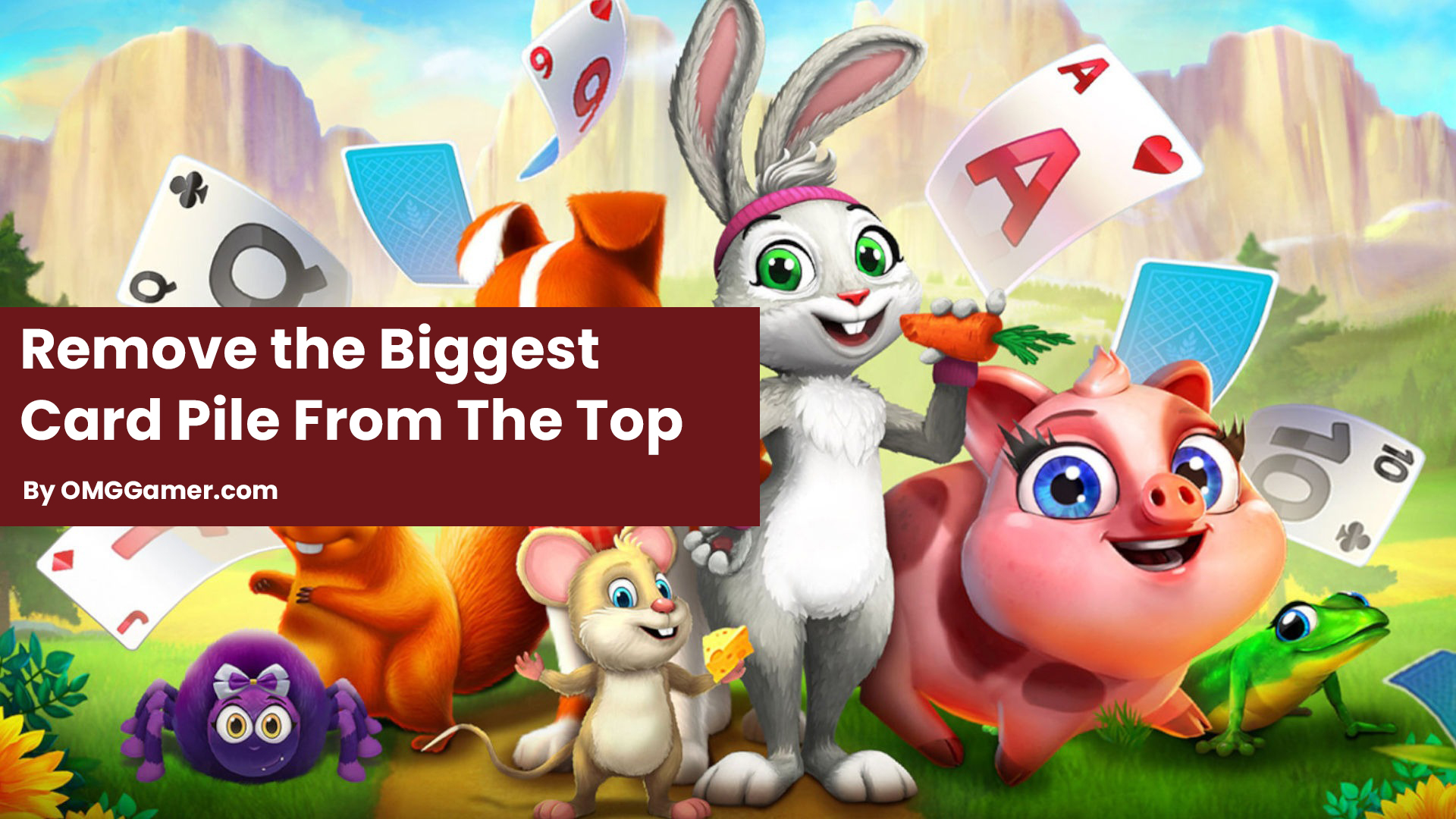 Remove the Biggest Card Pile From The Top Remove the Biggest Card Pile From The Top