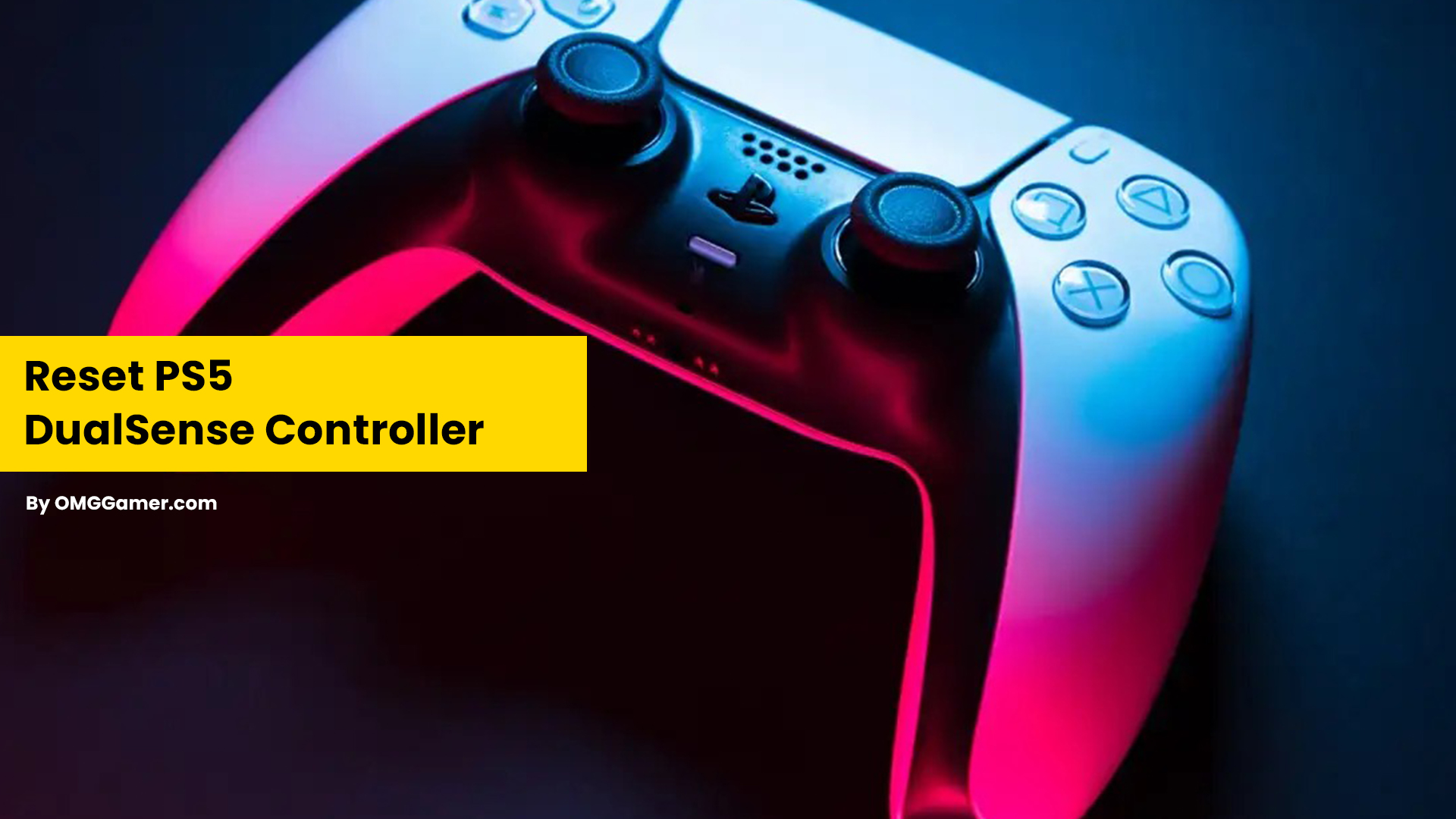 Reset PS5 DualSense Controller Reset PS5 DualSense Controller