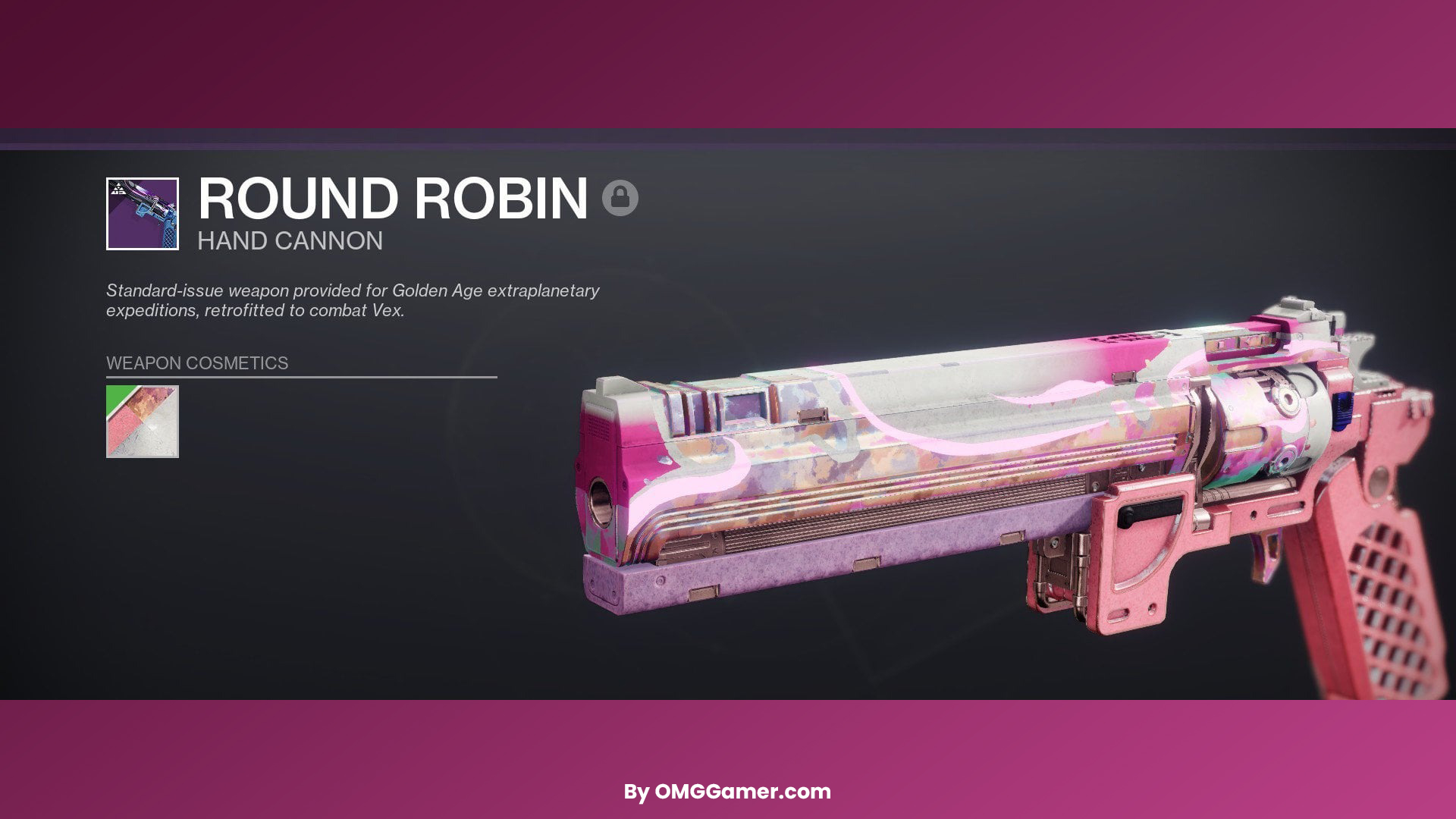Round Robin PvE GOD Roll Round Robin PvE GOD Roll