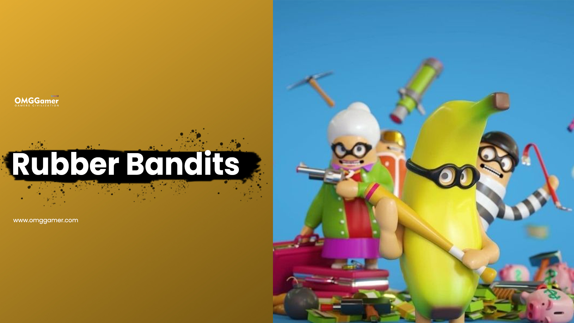 Rubber Bandits: Best Games Like Fall Guys Rubber Bandits: Best Games Like Fall Guys