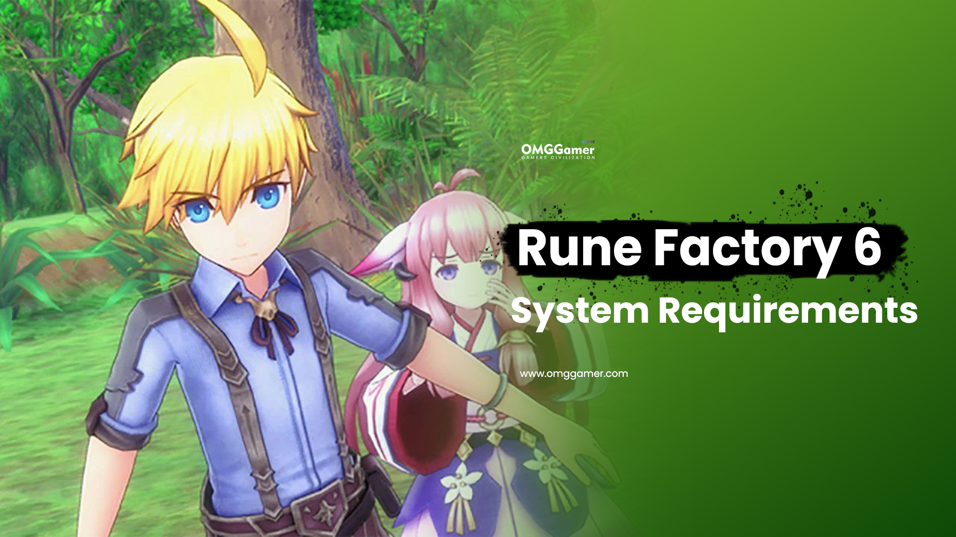 Rune Factory 6 System Requirements Rune Factory 6 System Requirements