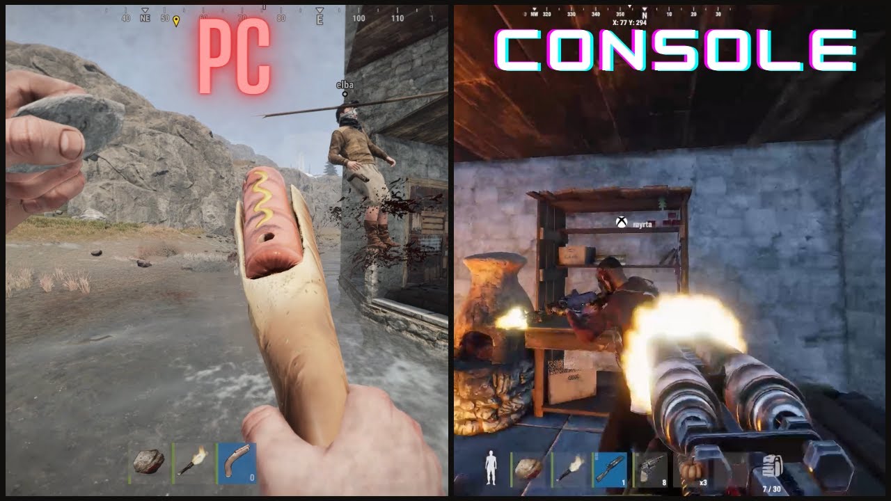 Rust Cross-Play Between PS5 and PC: RUST Cross Platform Rust Cross-Play Between PS5 and PC: RUST Cross Platform