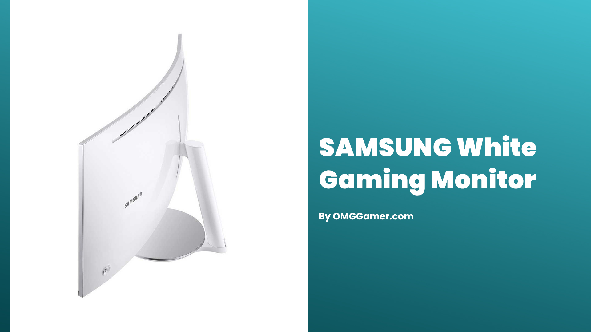SAMSUNG White Gaming Monitor SAMSUNG White Gaming Monitor