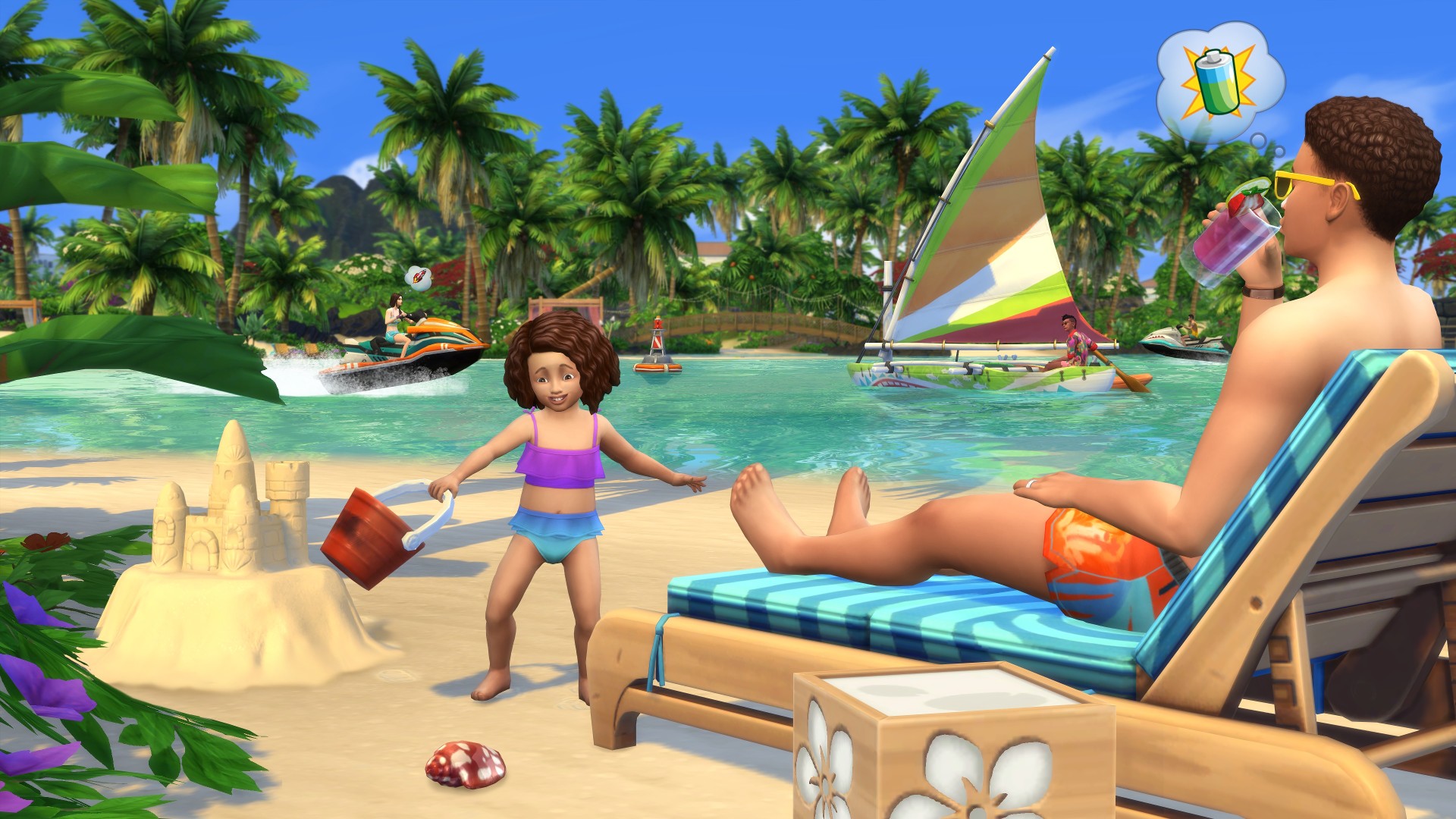 SIMS 4 Island Living SIMS 4 Island Living
