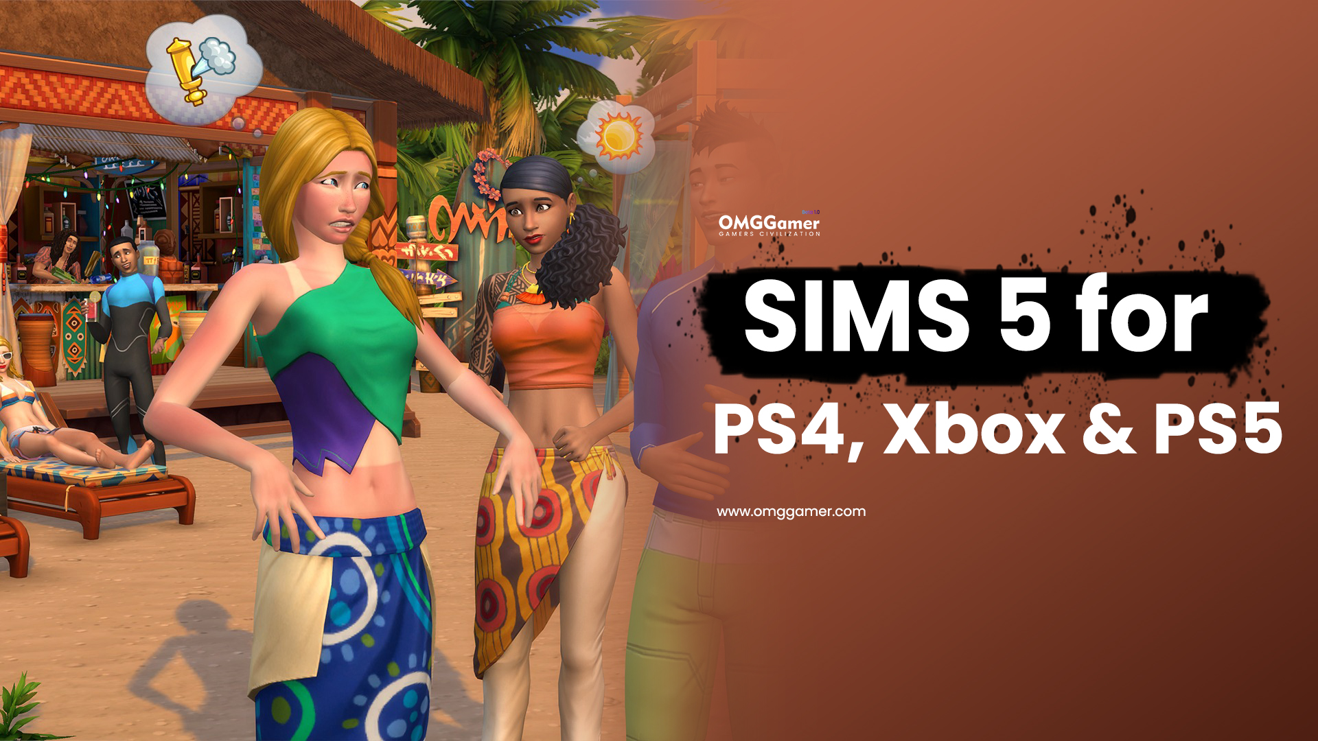 SIMS 5 for PS4, Xbox & PS5 SIMS 5 for PS4, Xbox & PS5
