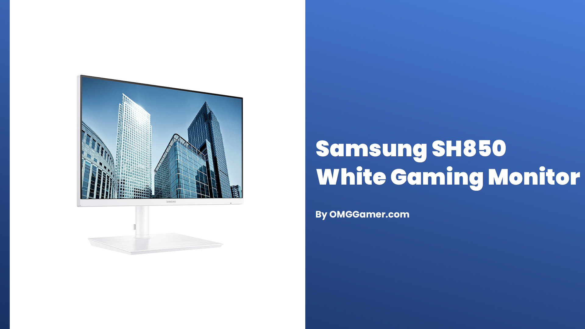 Samsung SH850 White Gaming Monitor Samsung SH850 White Gaming Monitor
