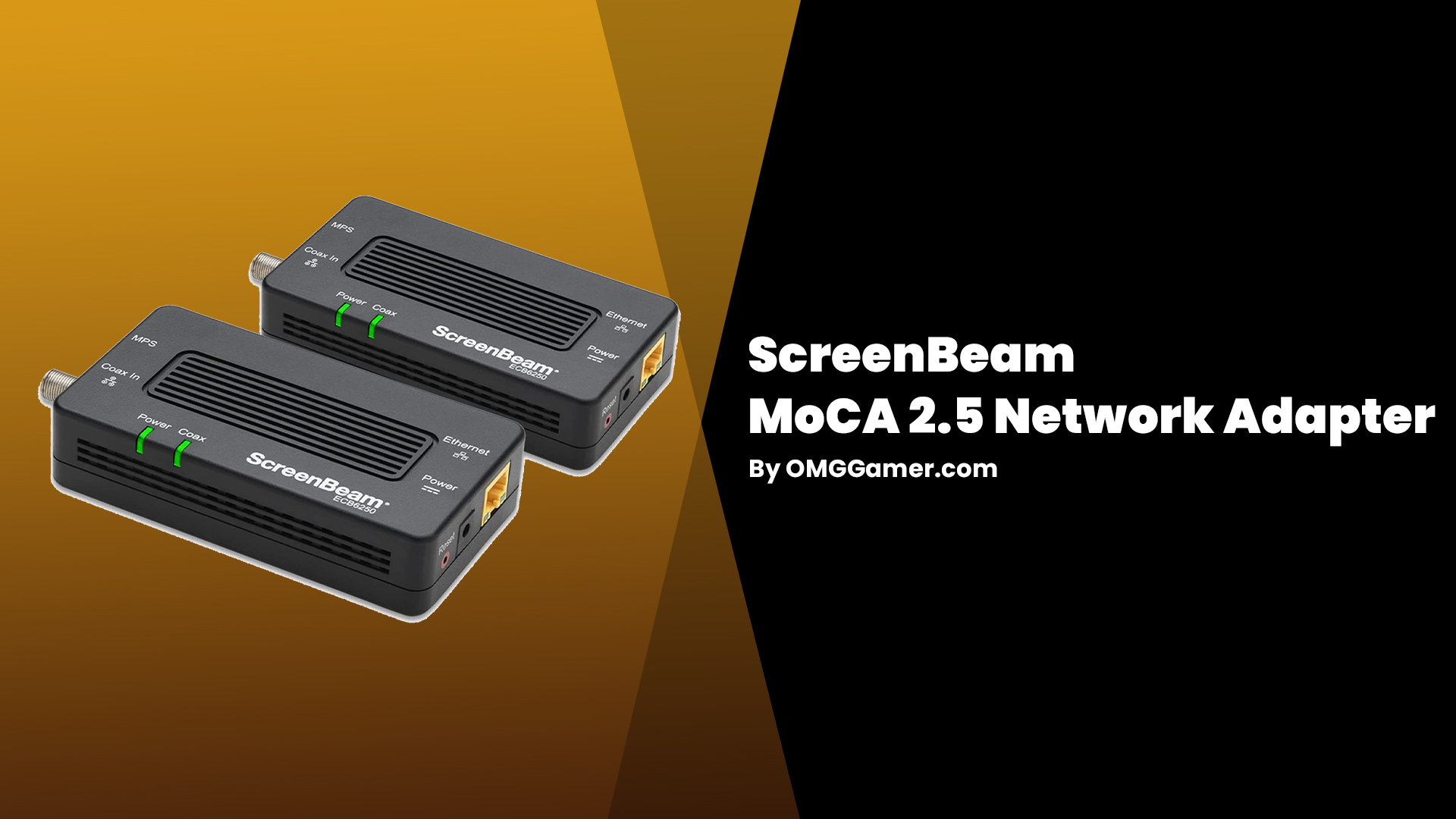 ScreenBeam MoCA 2.5 Network Adapter ScreenBeam MoCA 2.5 Network Adapter