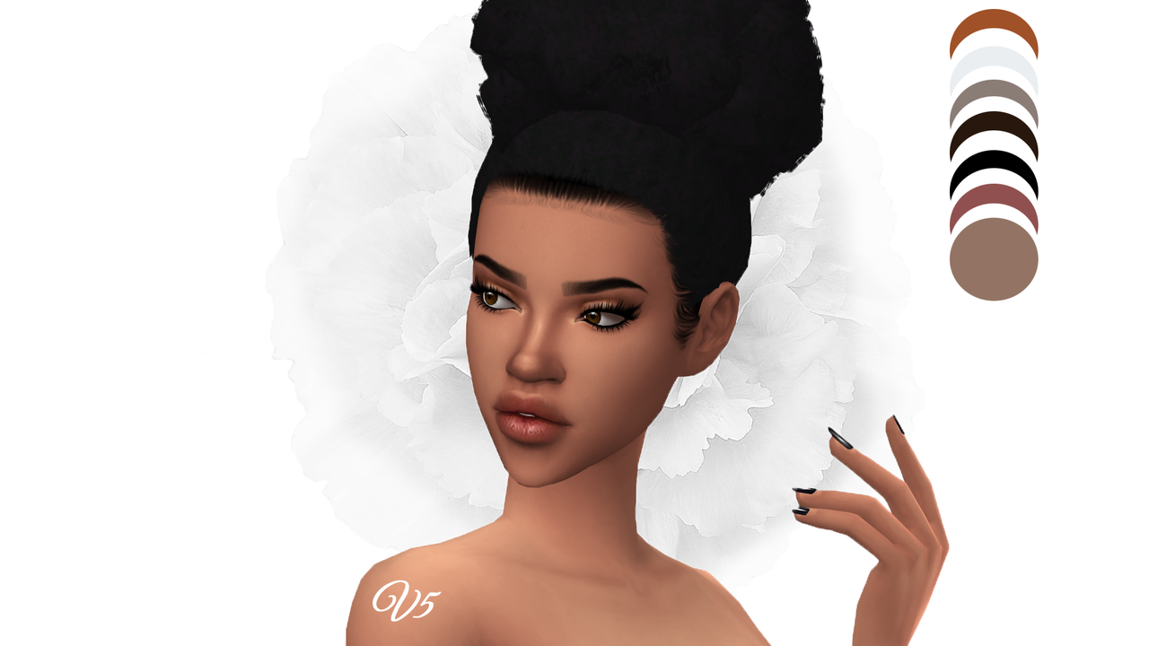 Setsuki, SIMS 4 Mod Hair Setsuki, SIMS 4 Mod Hair