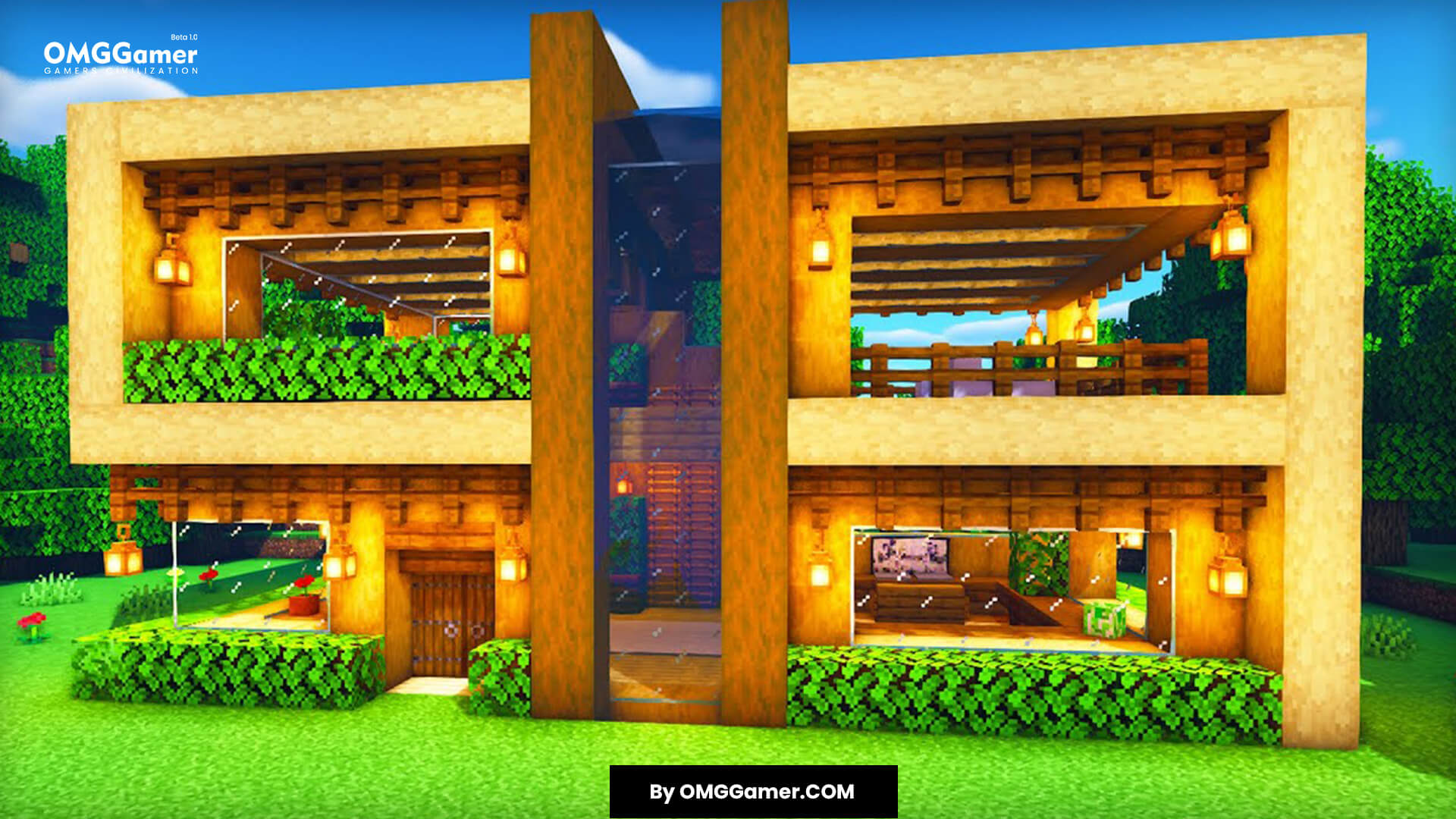 Simple Wooden Modern House Simple Wooden Modern House