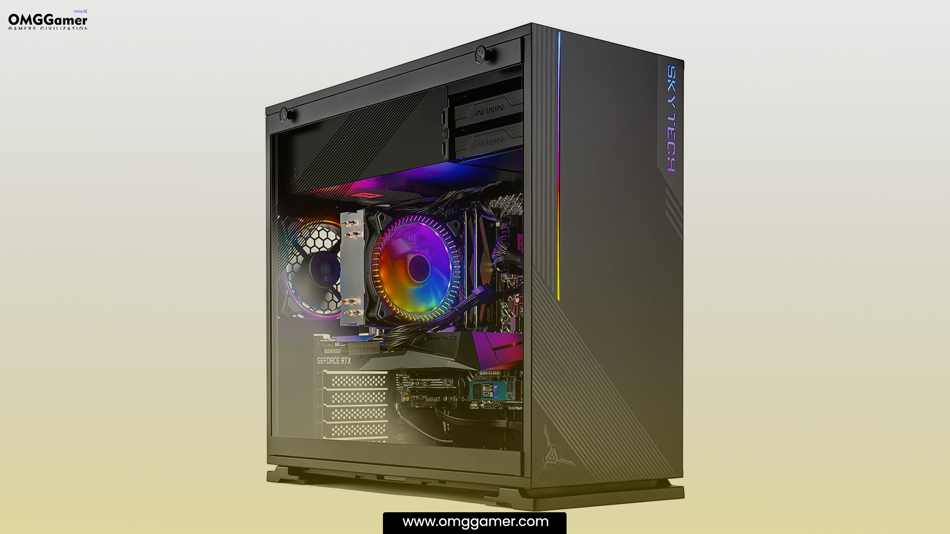 Skytech Azure Prebuilt Gaming PC with RTX 3070 Skytech Azure Prebuilt Gaming PC with RTX 3070