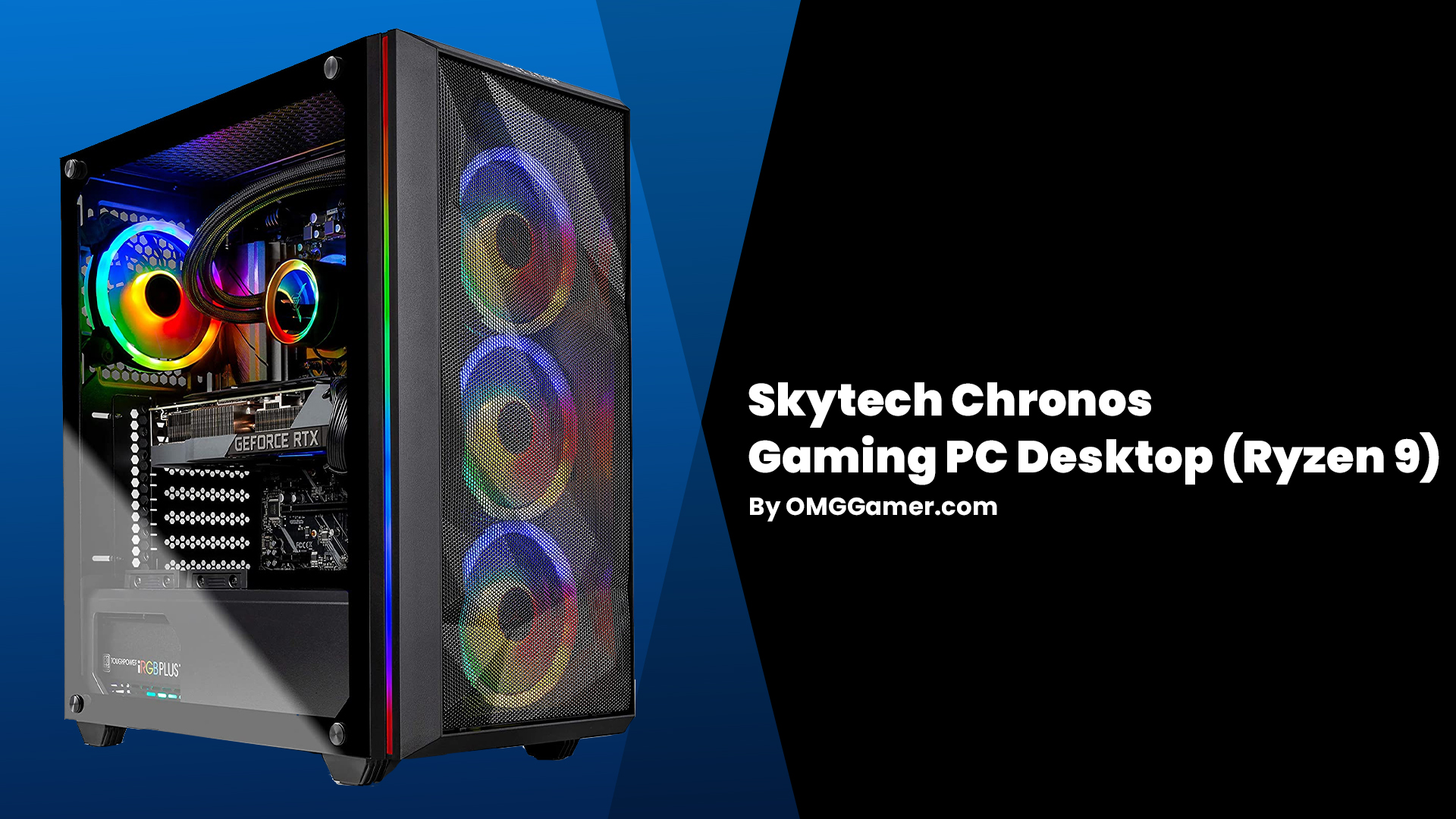 Skytech Chronos Gaming PC Desktop (Ryzen 9): PC with RTX 3080 Skytech Chronos Gaming PC Desktop (Ryzen 9): PC with RTX 3080