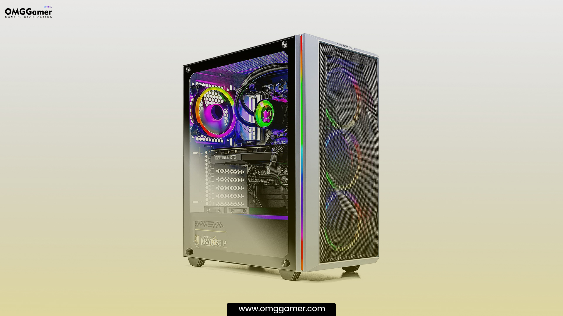 Skytech Chronos White Gaming PC with RTX 3080ti Desktop Skytech Chronos White Gaming PC with RTX 3080ti Desktop
