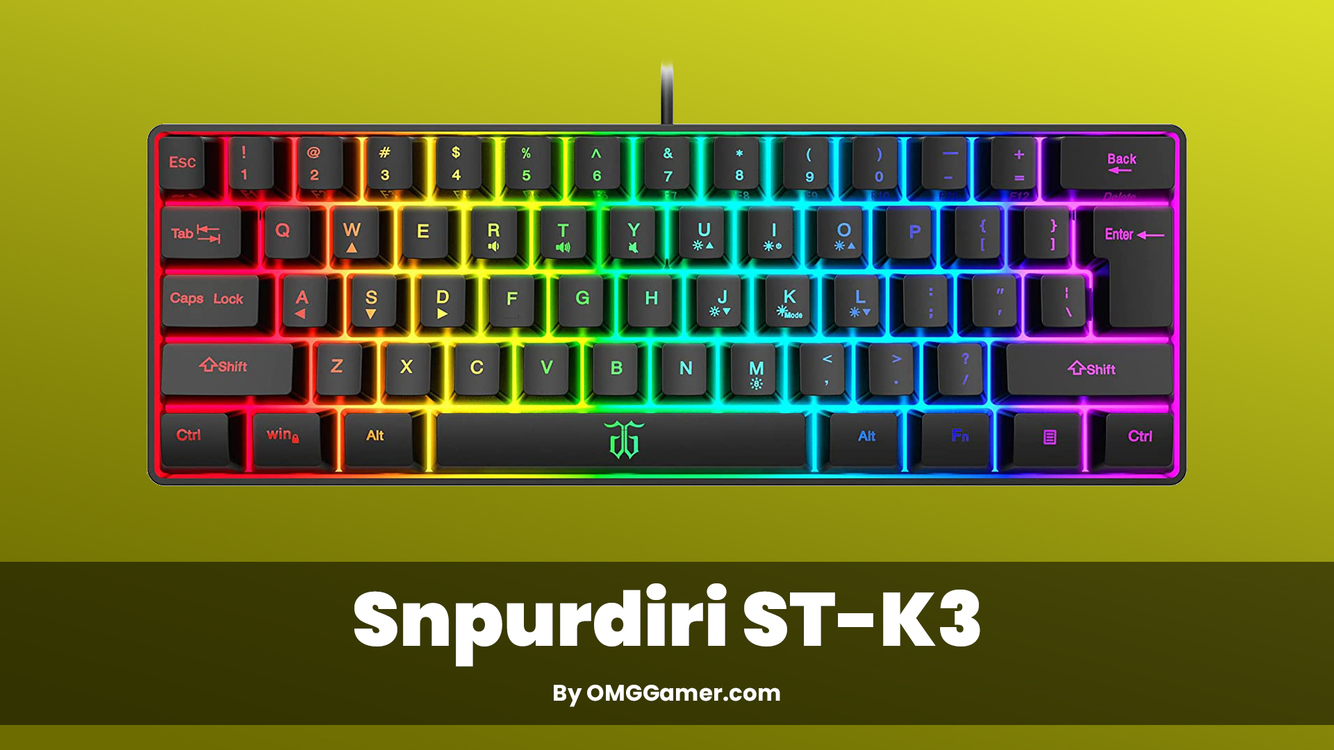 Snpurdiri ST-K3: Small Gaming Keyboard Snpurdiri ST-K3: Small Gaming Keyboard