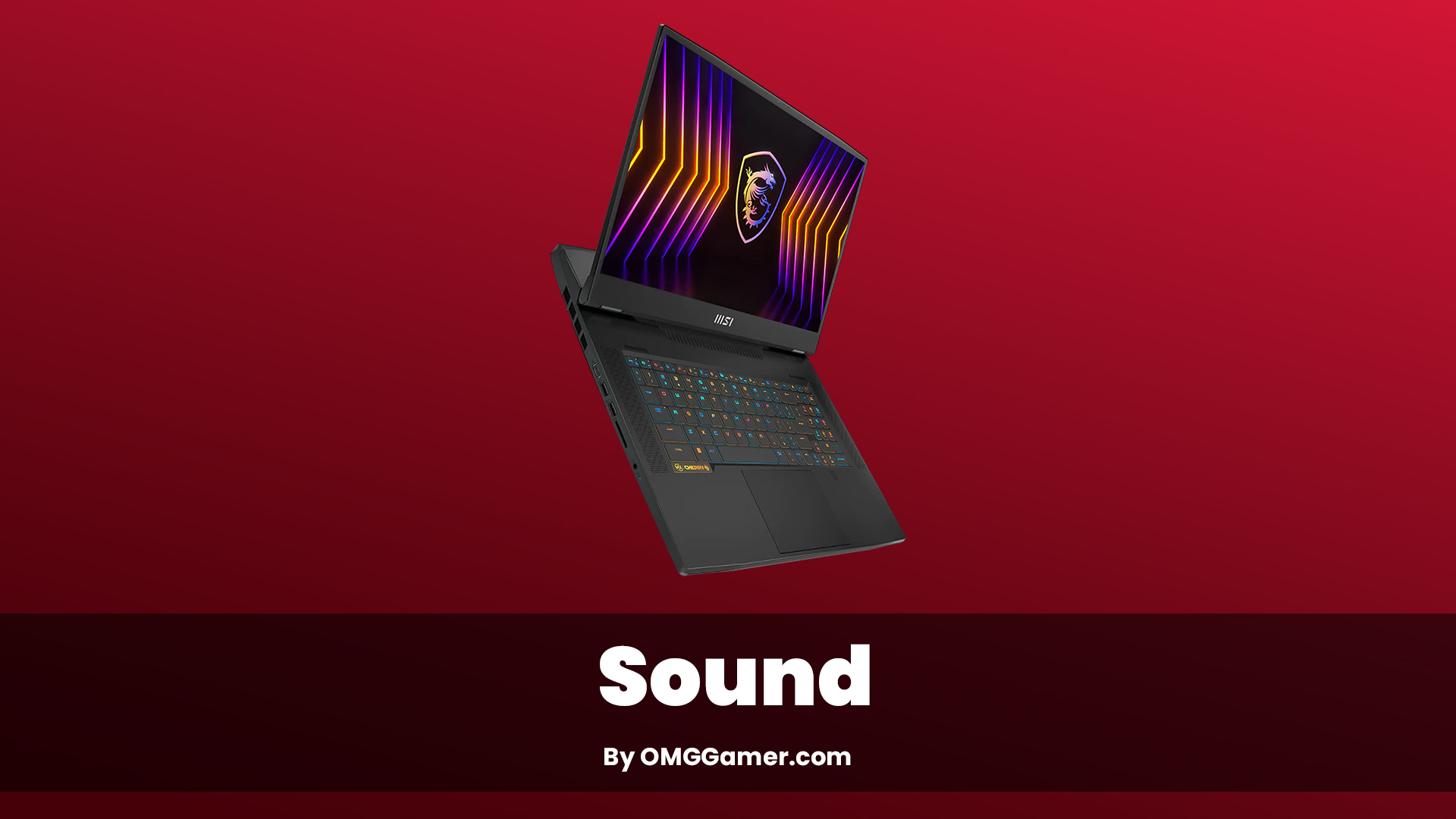 MSI GT77 Titan Sound MSI GT77 Titan Sound
