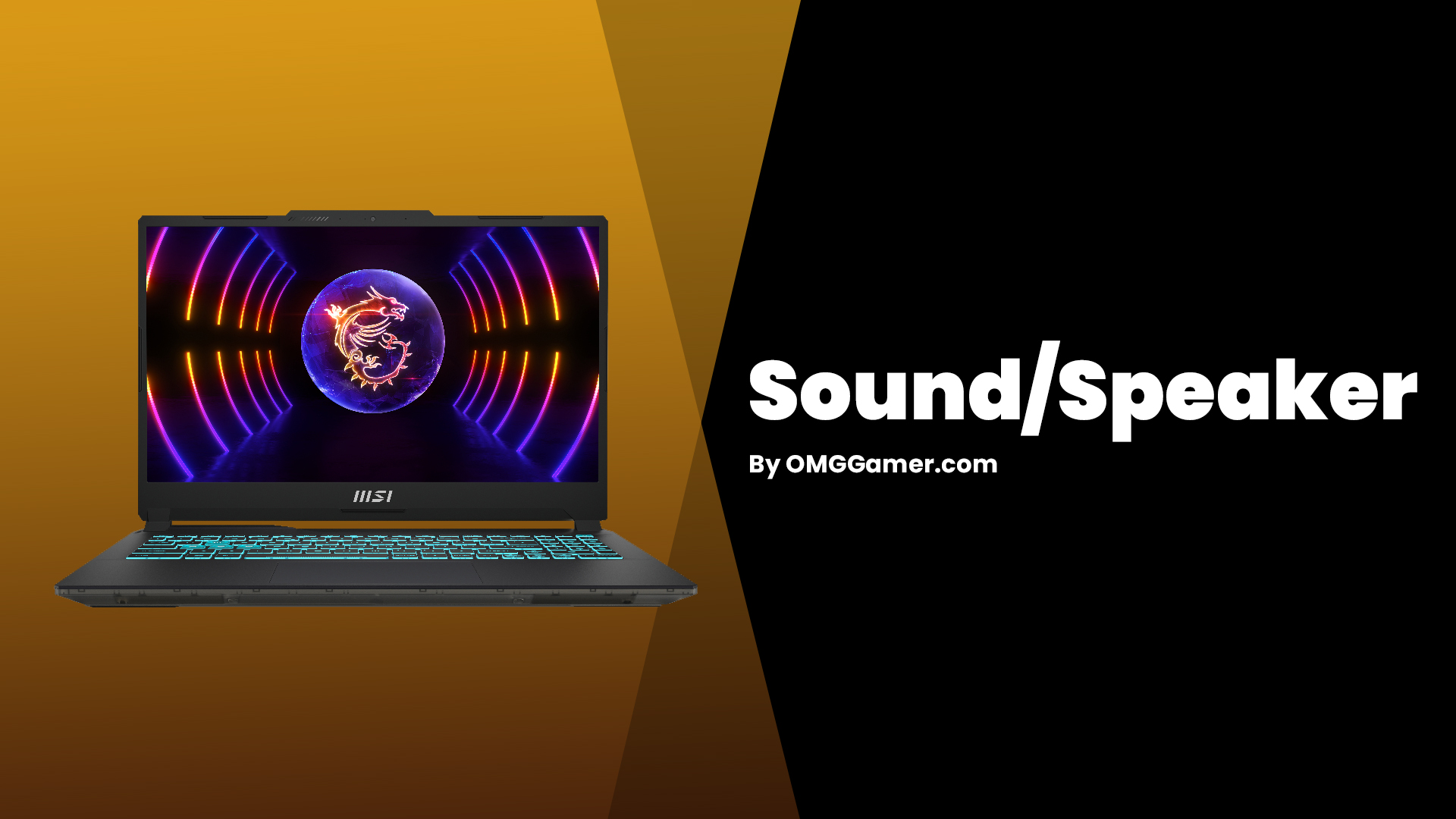MSI Cyborg 15 Sound/Speaker MSI Cyborg 15 Sound/Speaker