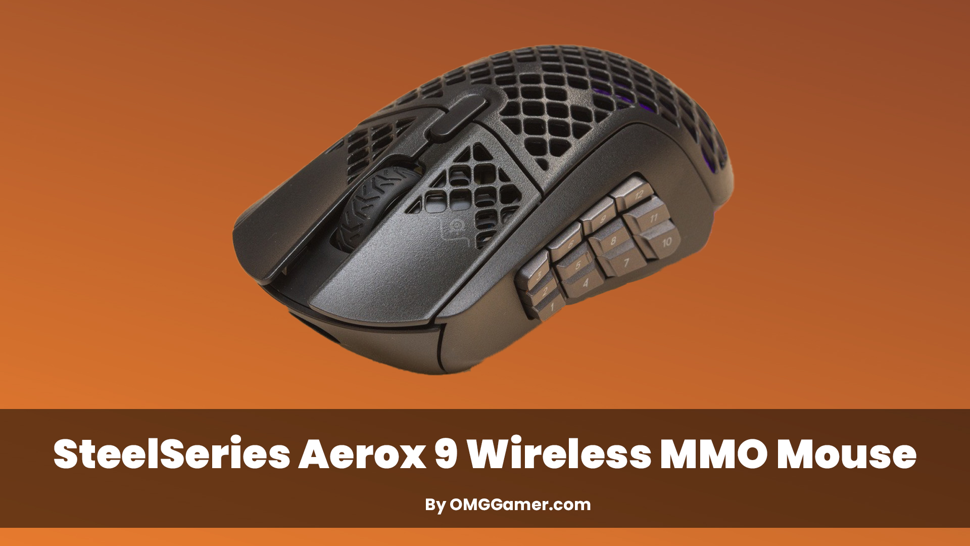 SteelSeries Aerox 9: Best MMO Mouse SteelSeries Aerox 9: Best MMO Mouse