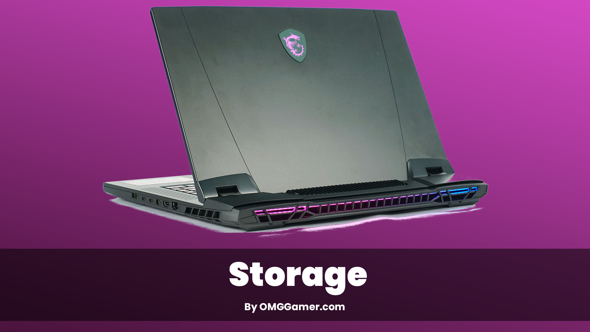 MSI GT77 Titan Storage MSI GT77 Titan Storage