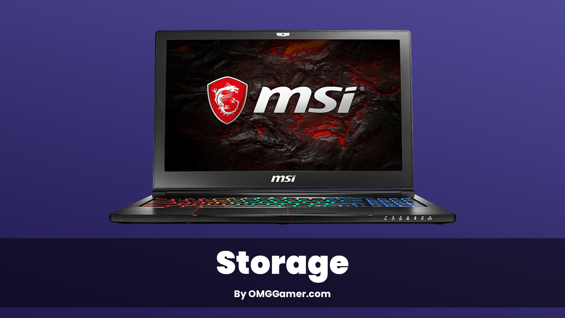Storage: MSI Gaming GS63 Review Storage: MSI Gaming GS63 Review