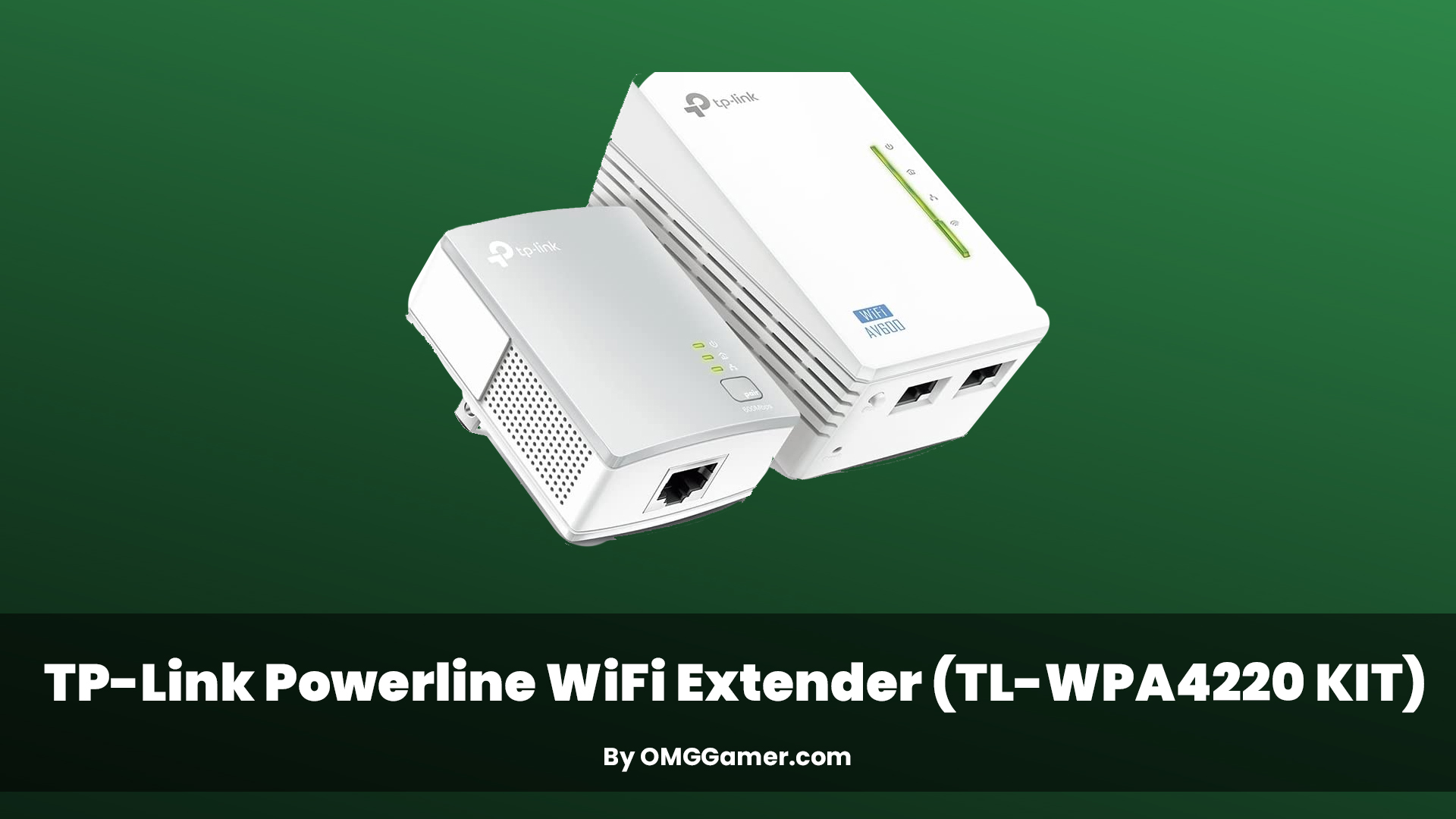 TP-Link Powerline WiFi Extender (TL-WPA4220 KIT) TP-Link Powerline WiFi Extender (TL-WPA4220 KIT)