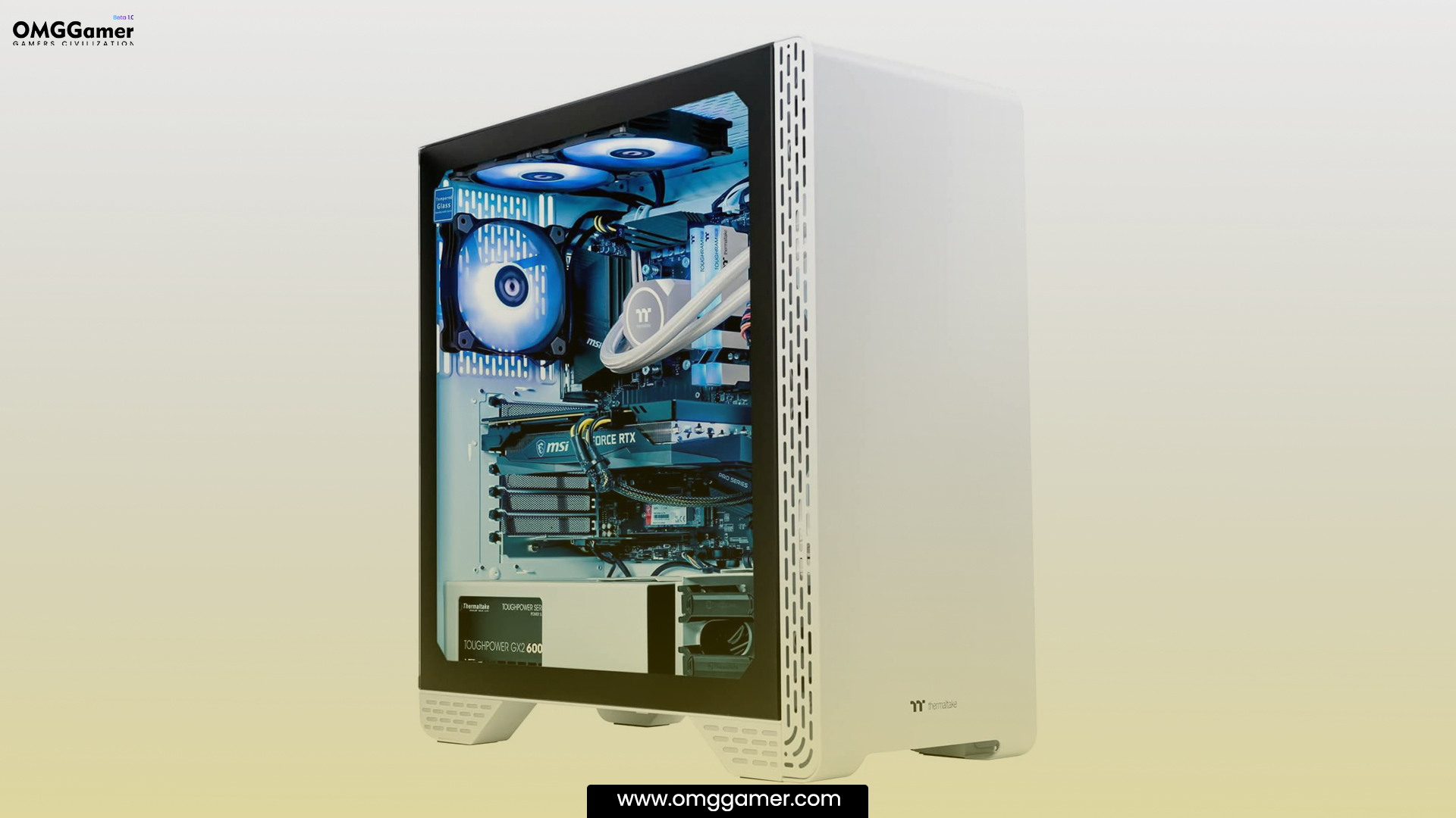 Thermaltake Glacier 360 Liquid Cooled PC Thermaltake Glacier 360 Liquid Cooled PC