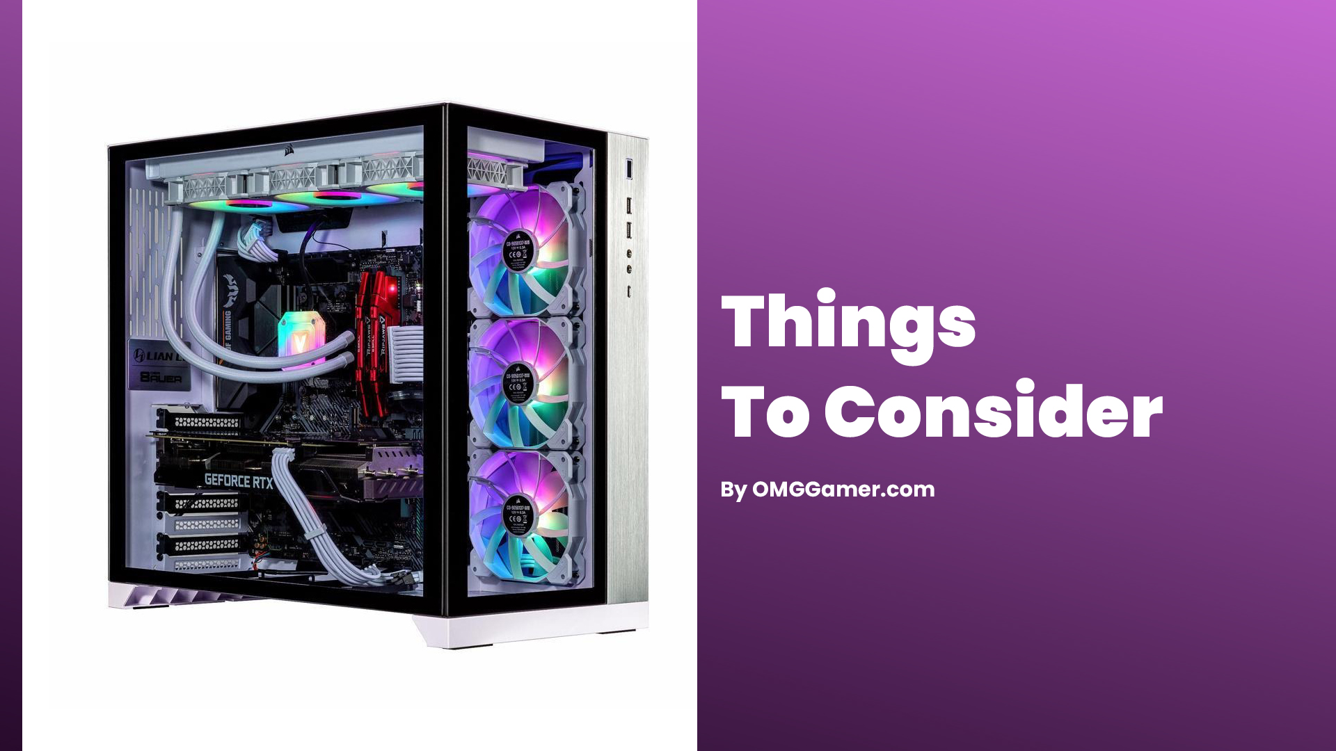 Things To Consider Things To Consider