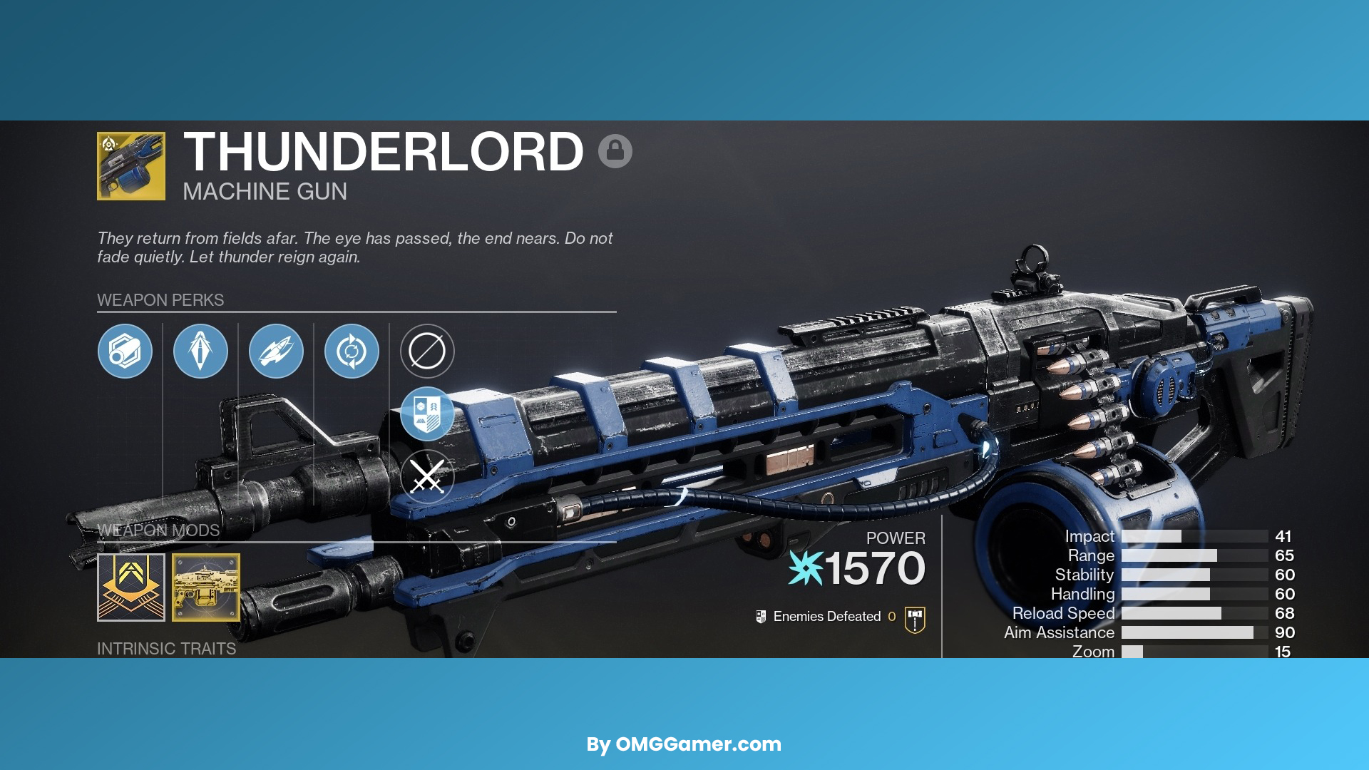 Thunderlord Perks Thunderlord Perks