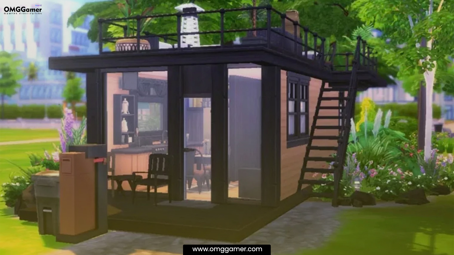 Tiny Apartment Building: SIMS 4 House Ideas Tiny Apartment Building: SIMS 4 House Ideas