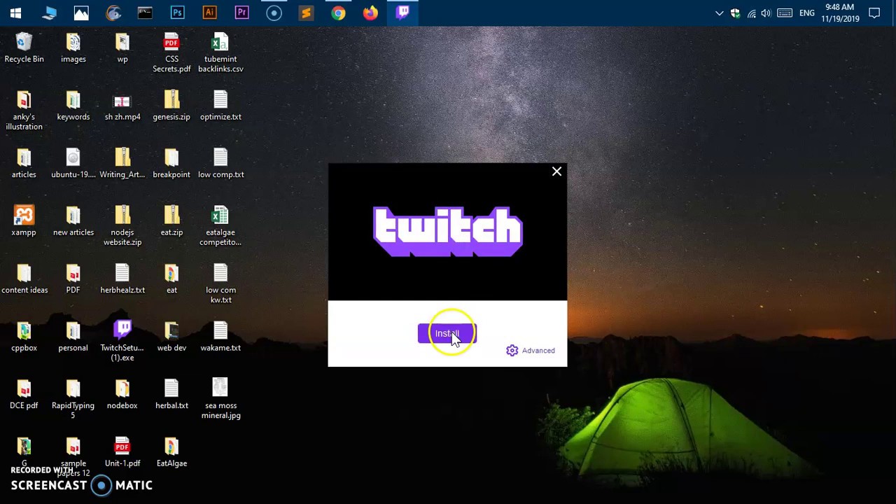 Twitch-Application-windows Twitch-Application-windows