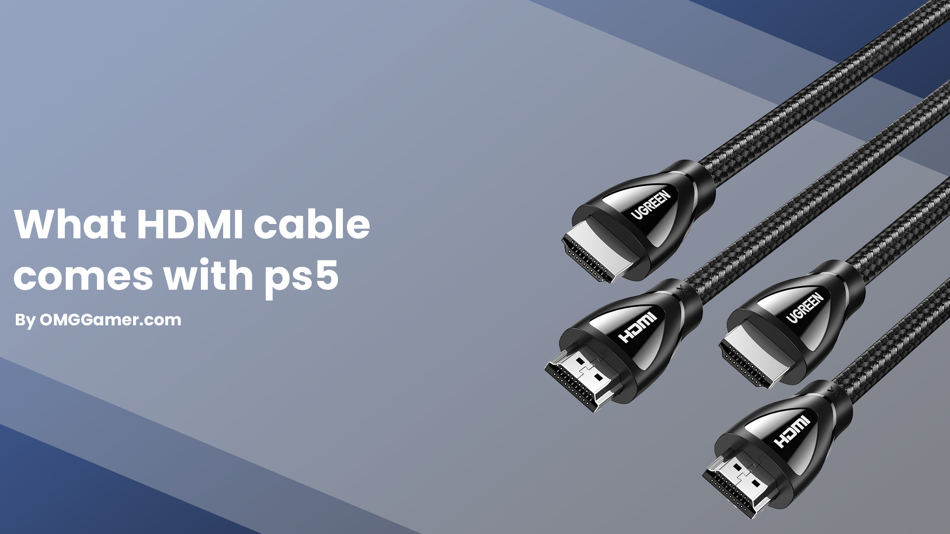 What HDMI cable comes with ps5 What HDMI cable comes with ps5