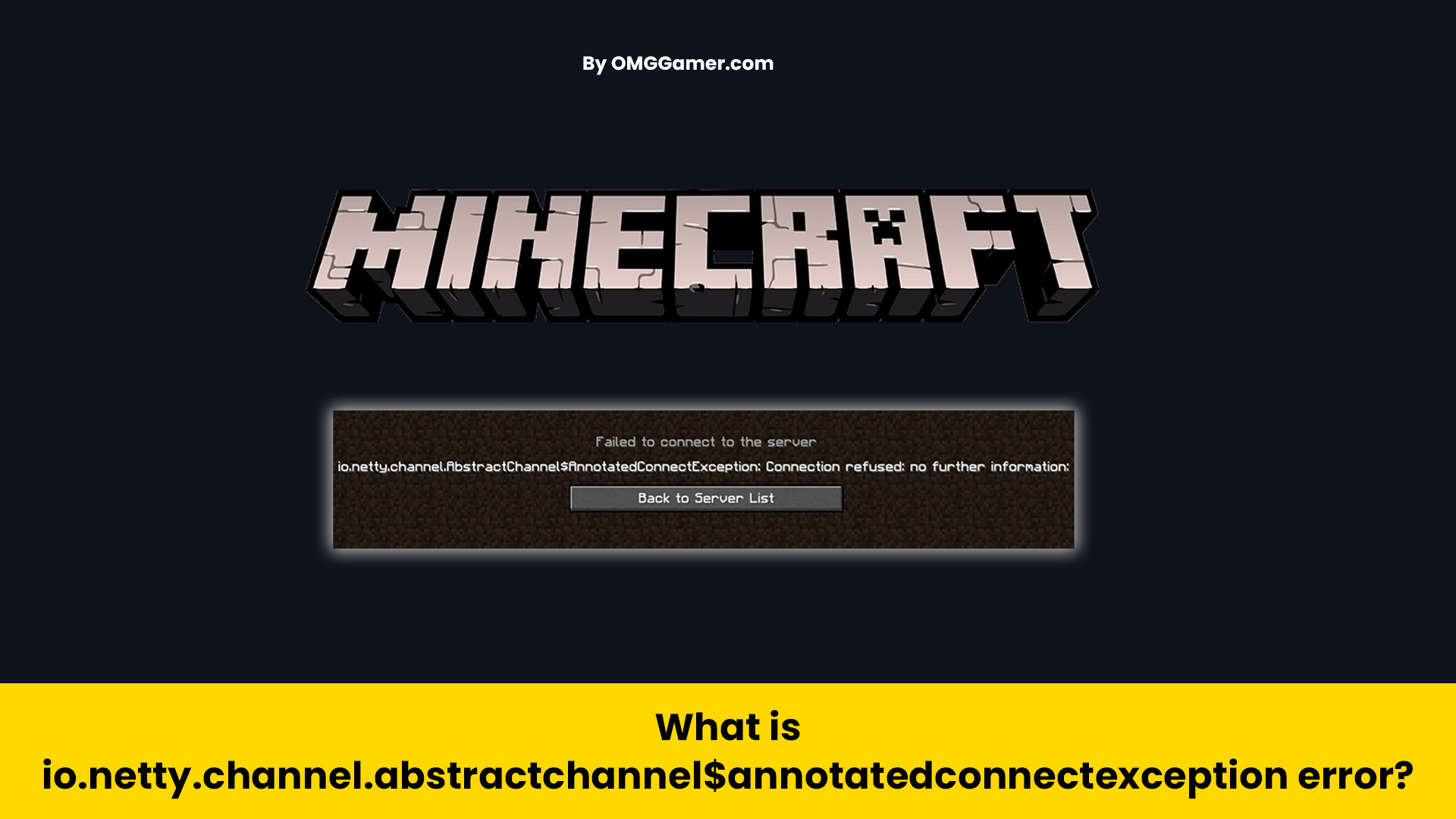 What is io.netty.channel.abstractchannel$annotatedconnectexception error What is io.netty.channel.abstractchannel$annotatedconnectexception error