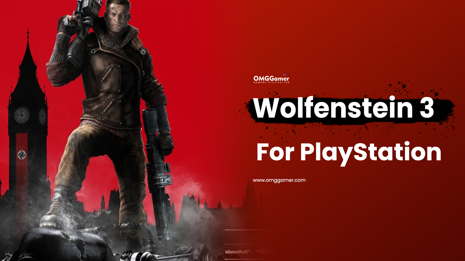 Wolfenstein 3 for PlayStation (PS5 & PS4) Wolfenstein 3 for PlayStation (PS5 & PS4)