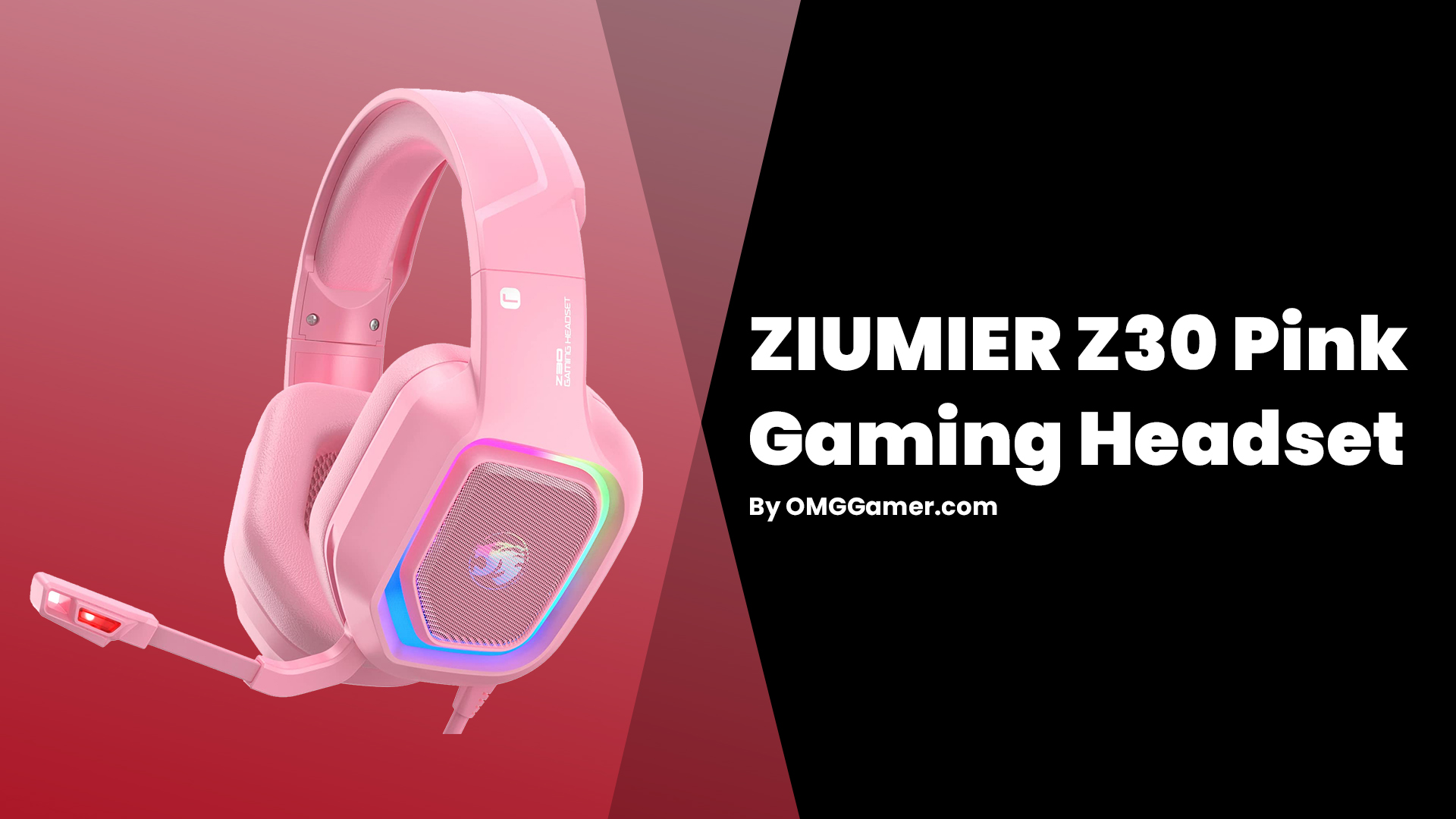 ZIUMIER Z30 Pink Gaming Headset ZIUMIER Z30 Pink Gaming Headset