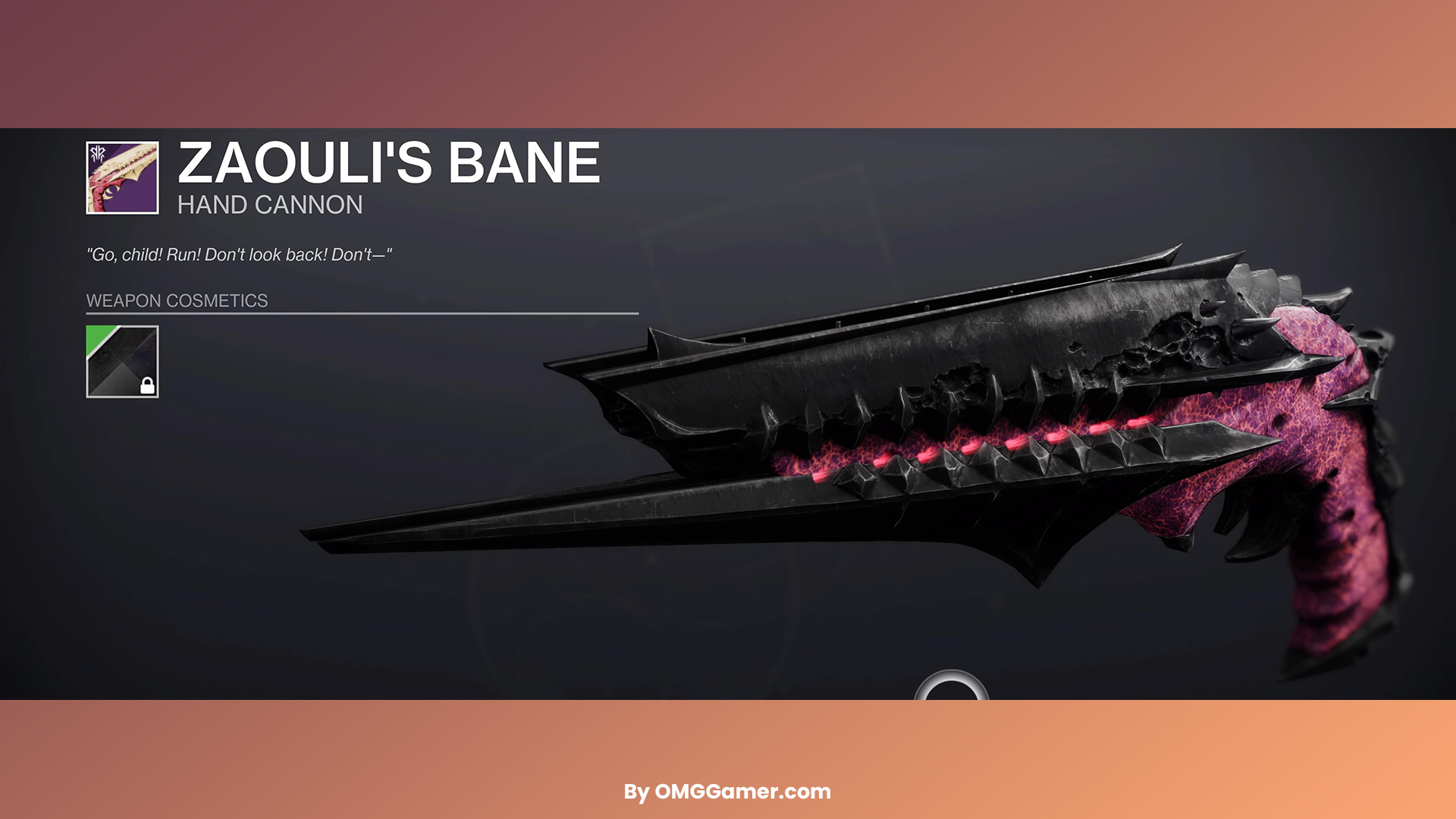 Zaouli’s Bane Requirements Zaouli’s Bane Requirements