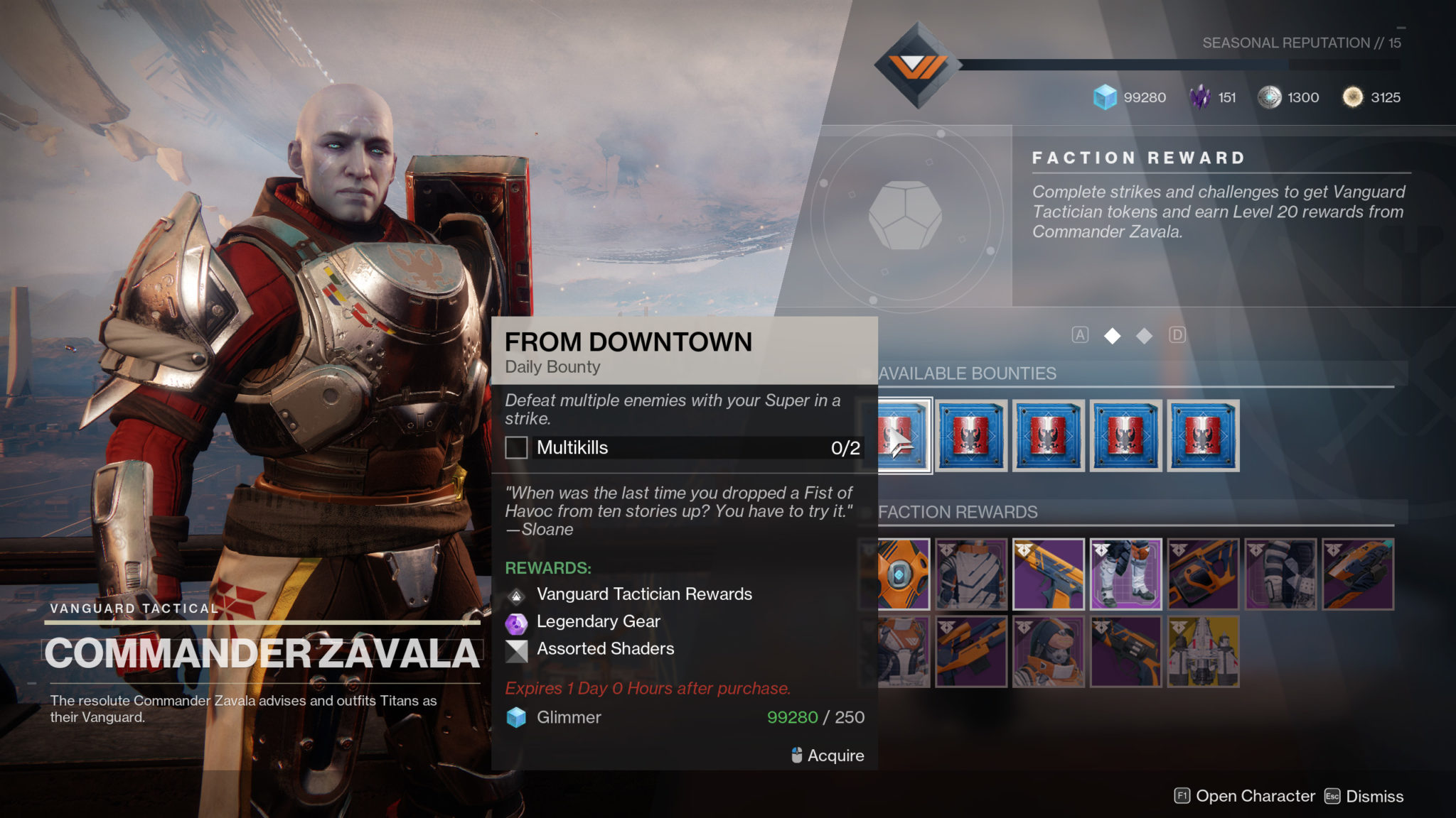 Destiny 2 Weekly Reset Vendor Bounties Destiny 2 Weekly Reset Vendor Bounties