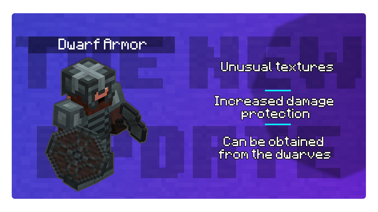 Download Minecraft Bedrock Edition 1.22.0, 1.22.10 and 1.22 android free (APK): New version 5 armor 3
