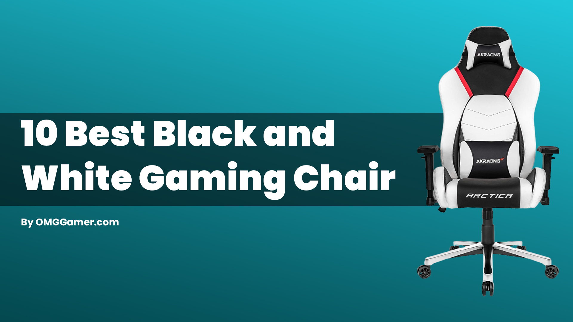 10 Best Black and White Gaming Chair in 2024 [Gamers Choice]