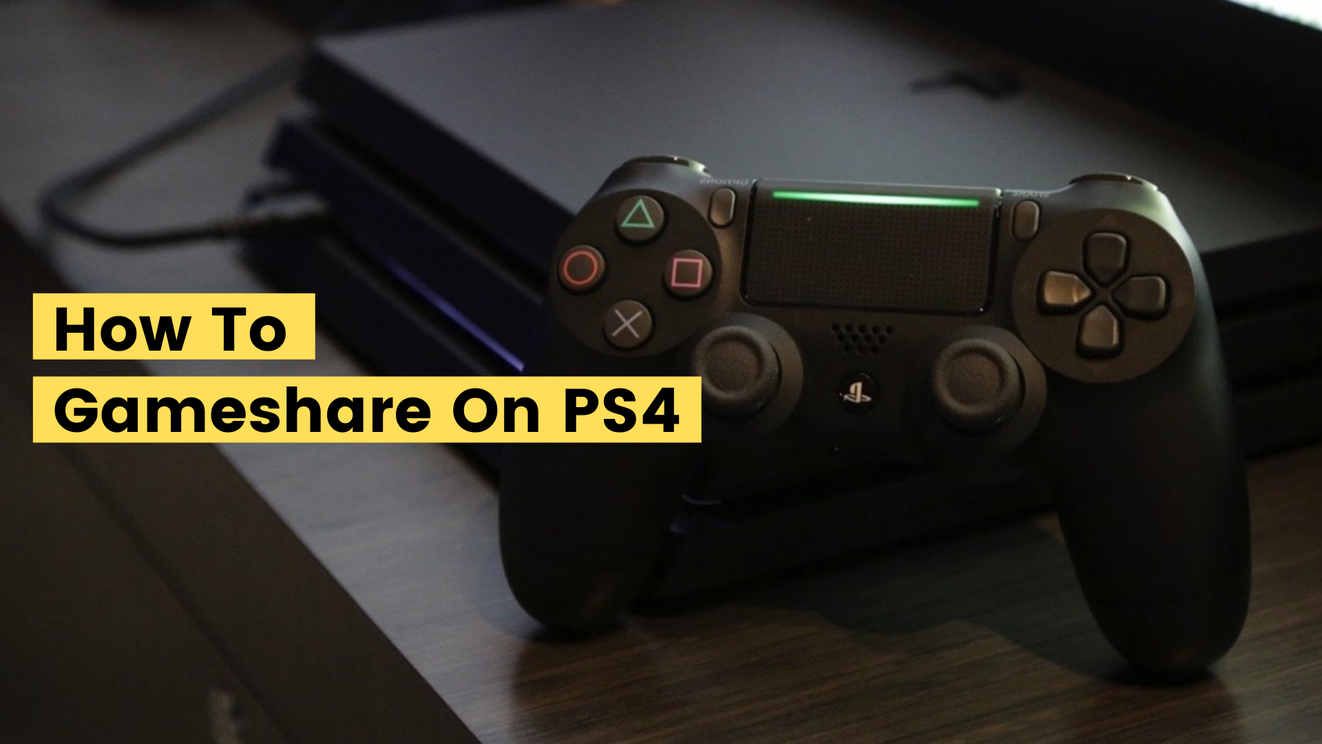 How To Gameshare on PS4 with Friends: PS4 to PS5 [2024]