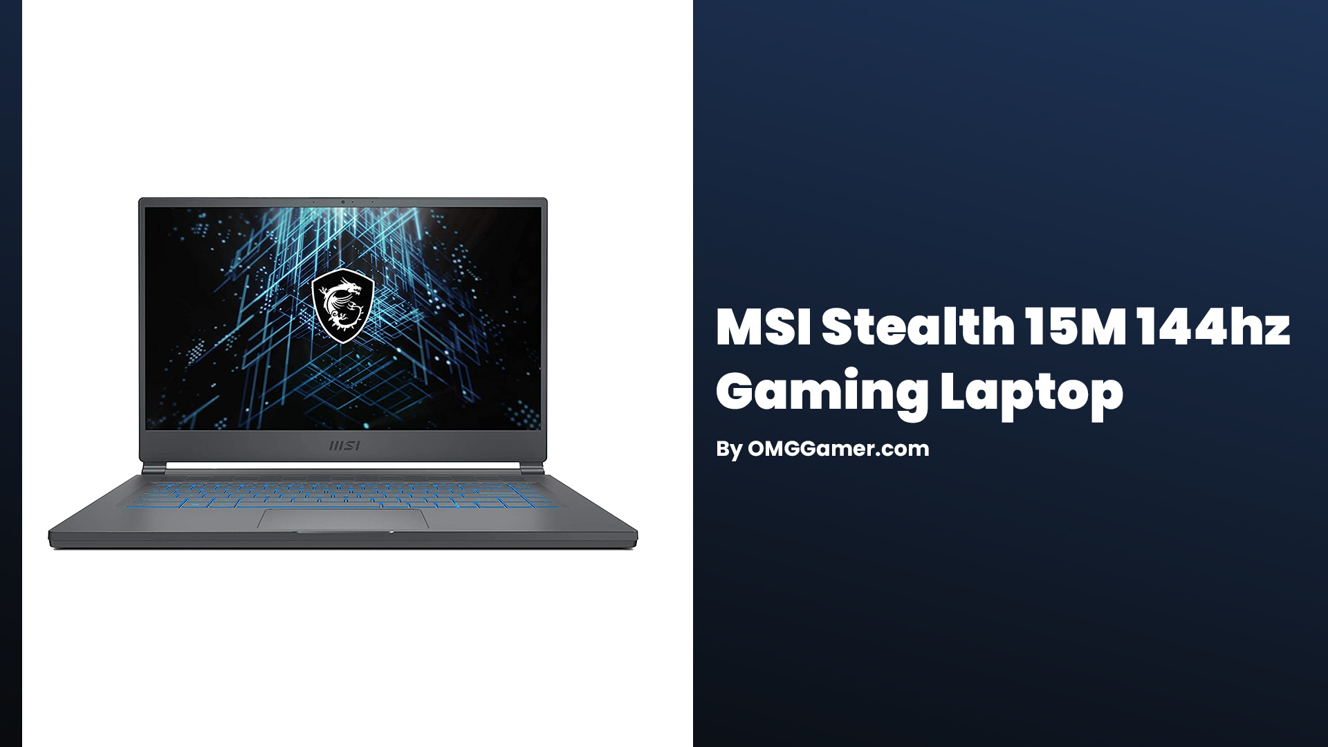 MSI Stealth 15M 144hz Laptop