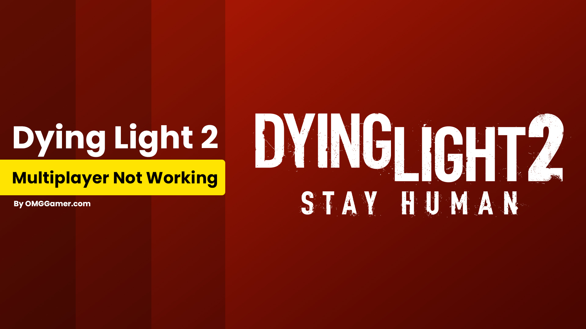 [SOLVED] Dying Light 2 Multiplayer Not Working [CO-OP] 2024